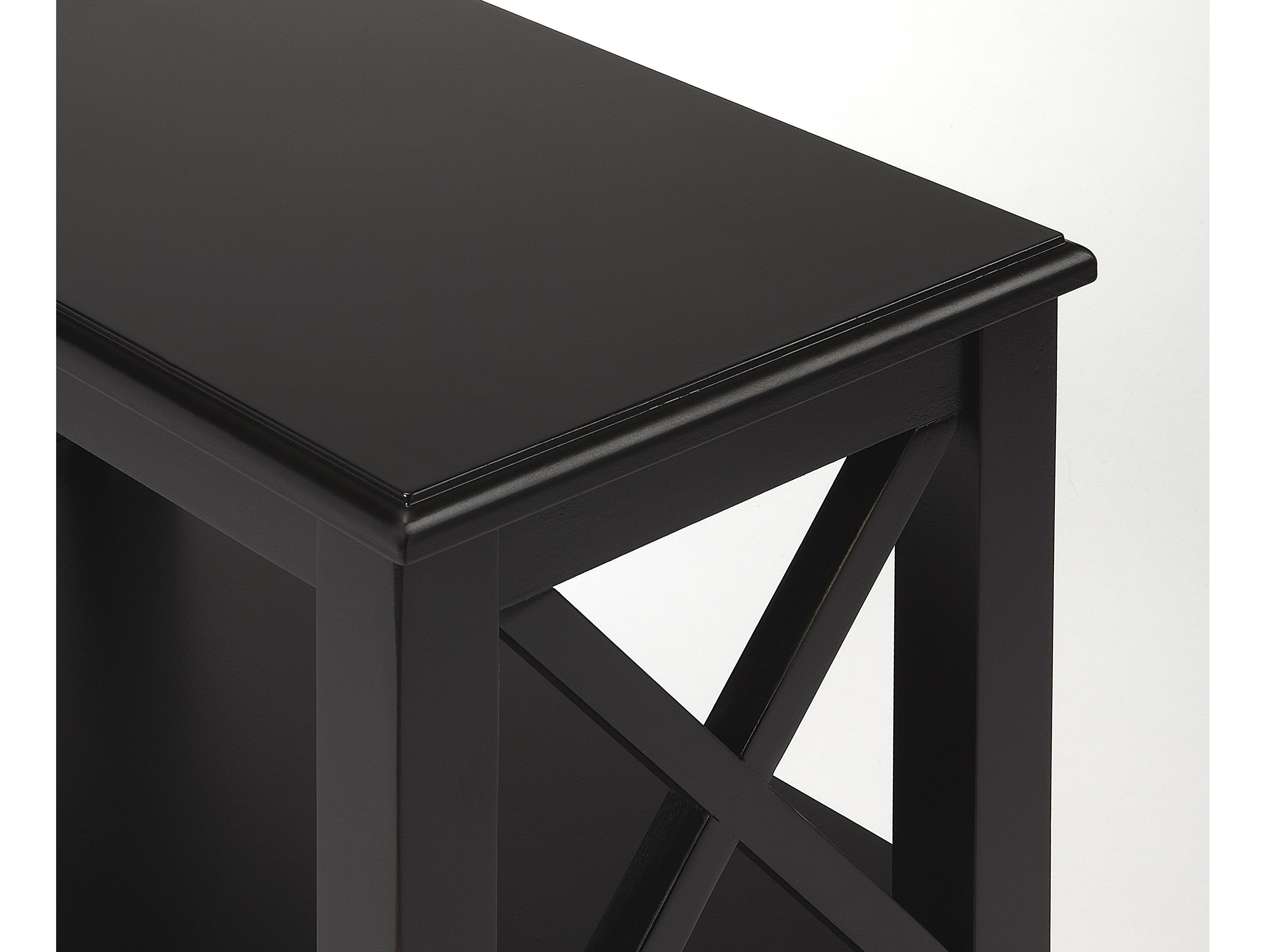 Butler Vance Black Licorice Bookcase