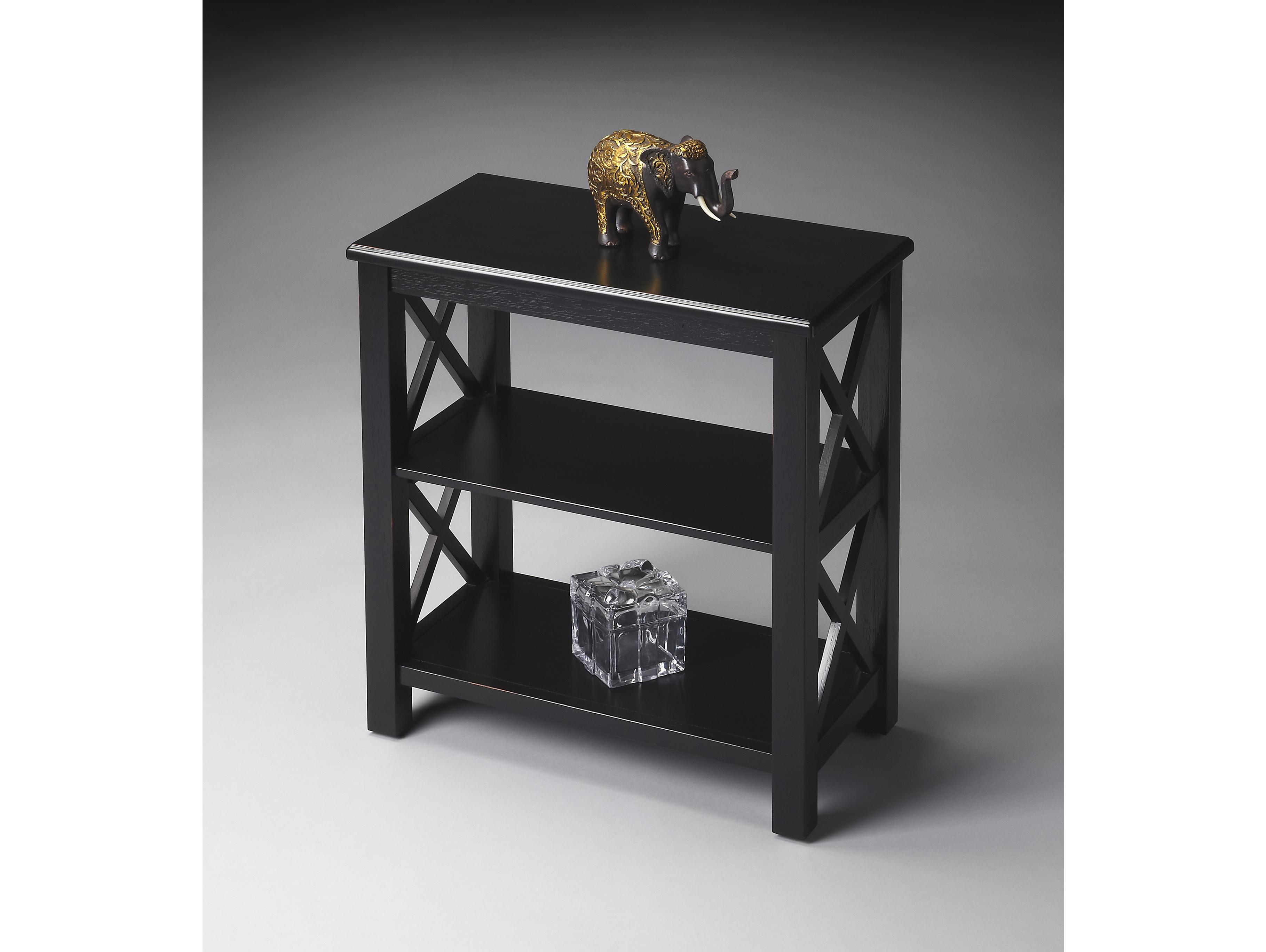 Butler Vance Black Licorice Bookcase