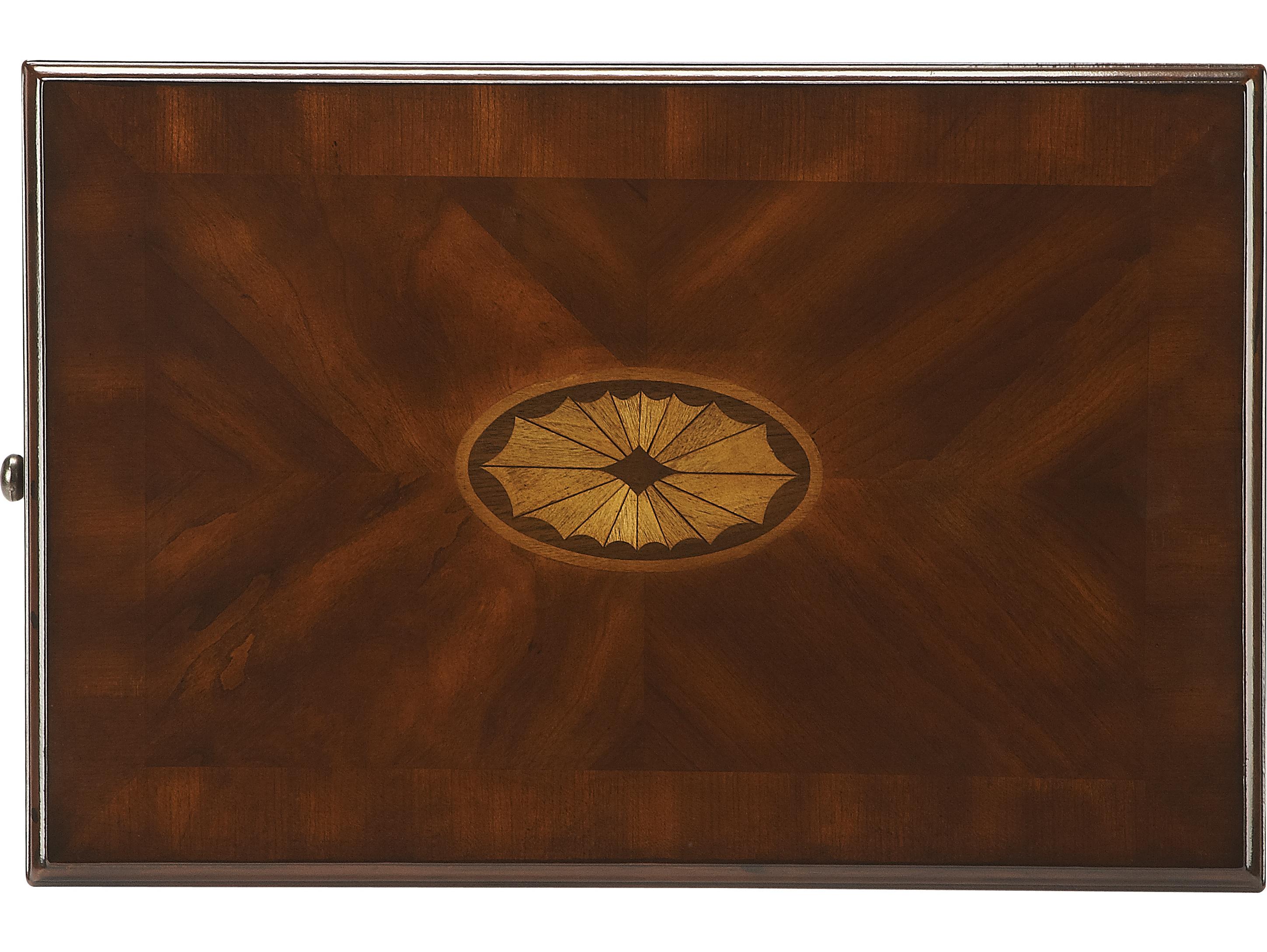 Butler Gilbert Rectangular Wood Cherry End Table