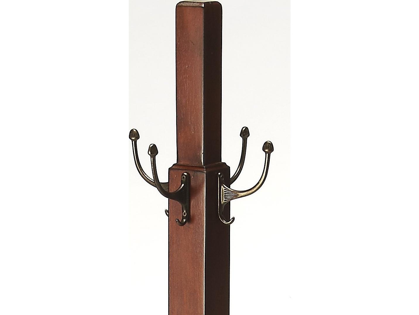 Butler Webster Antique Cherry Coat Rack