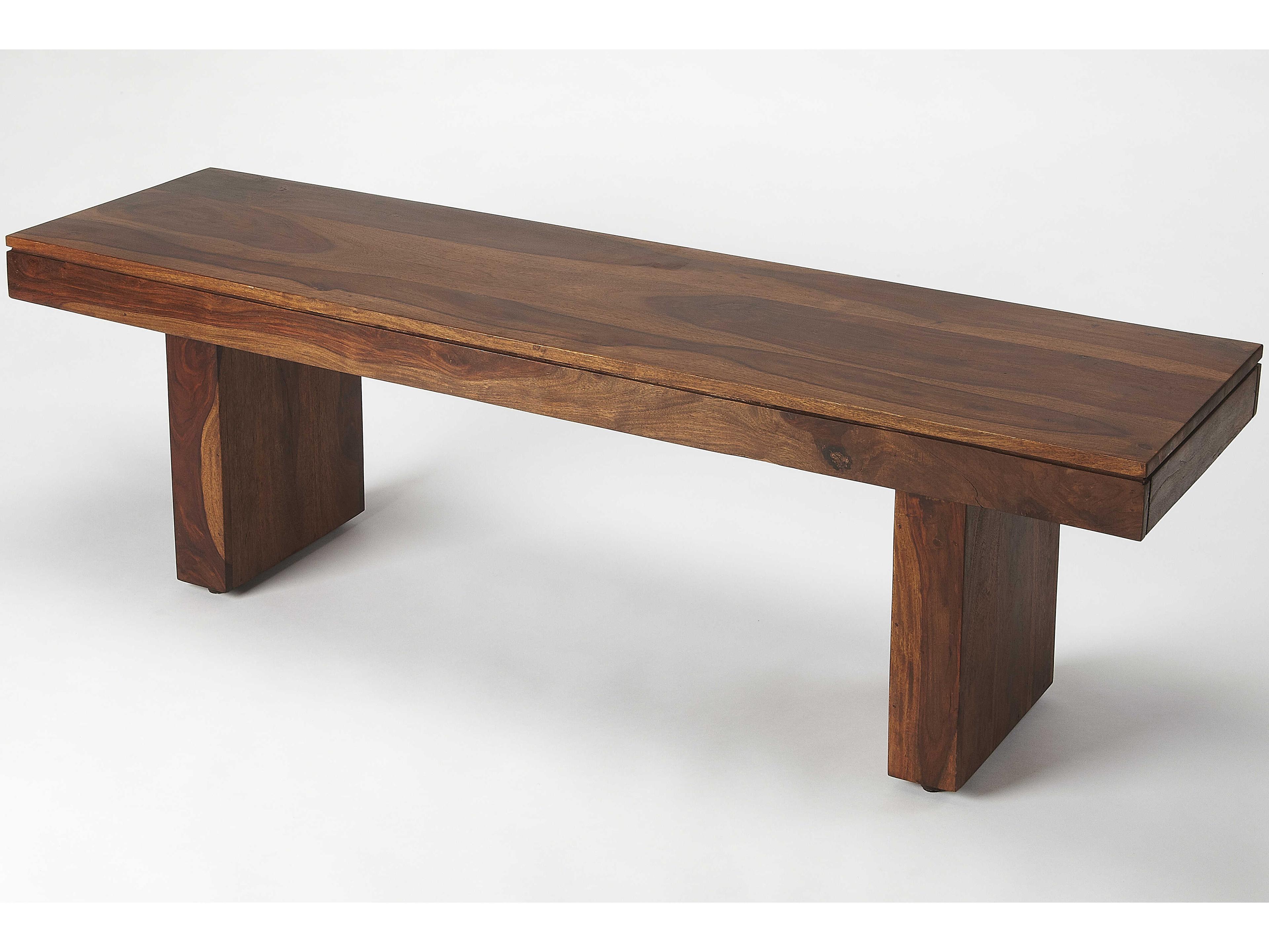 Butler Hewett Brown Accent Bench