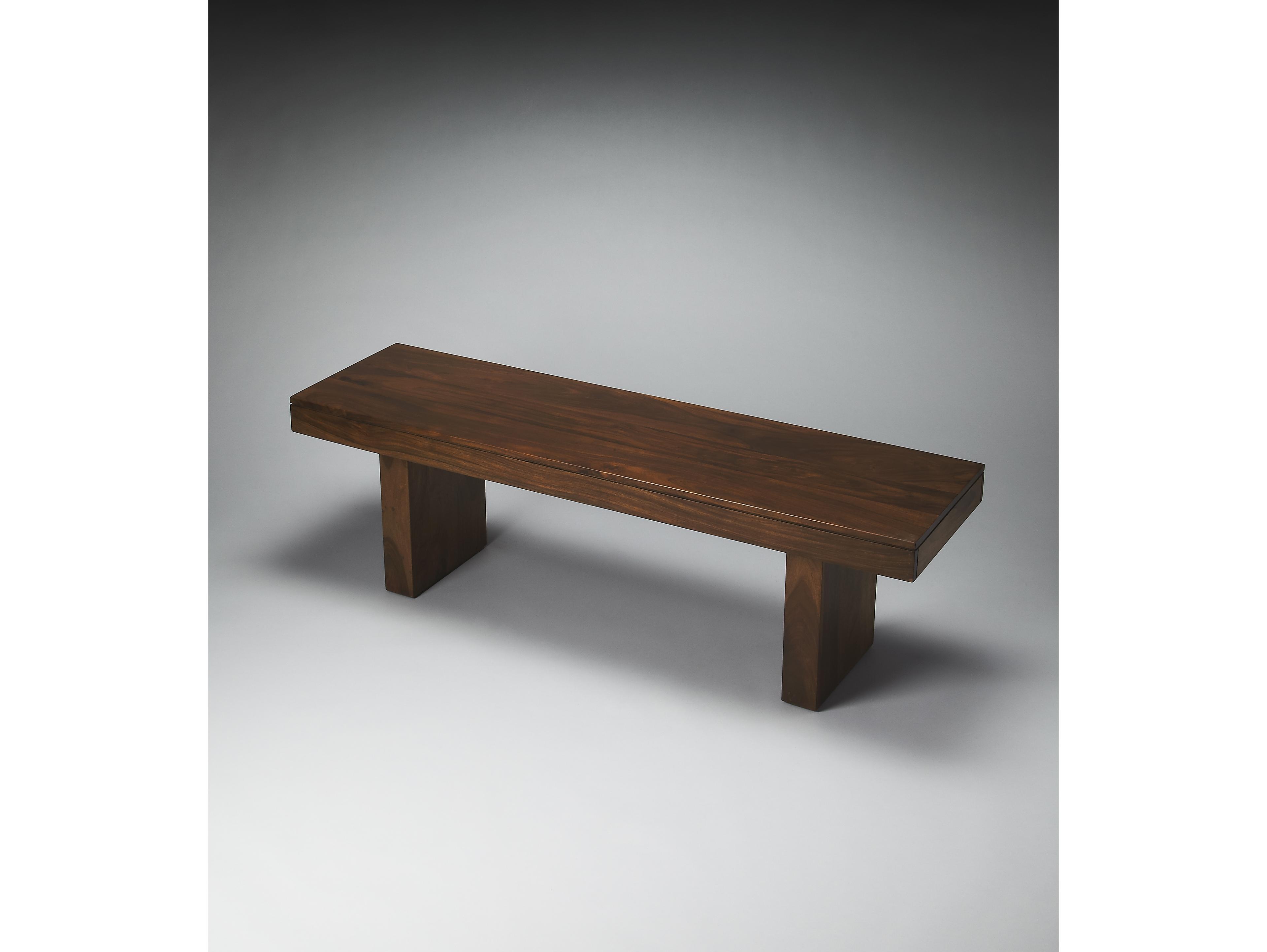 Butler Hewett Brown Accent Bench