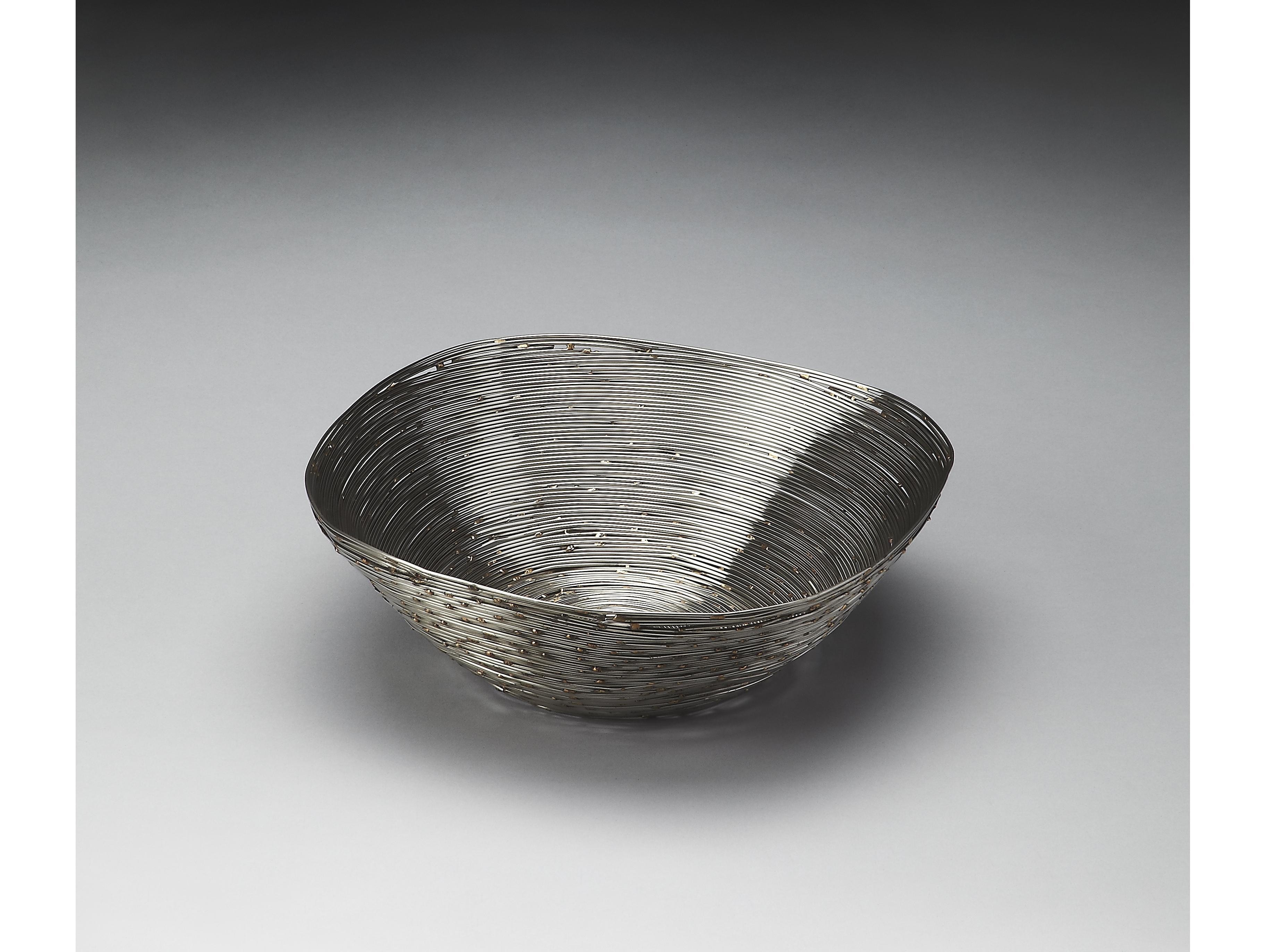 Butler Live Wire Metal Decorative Bowl
