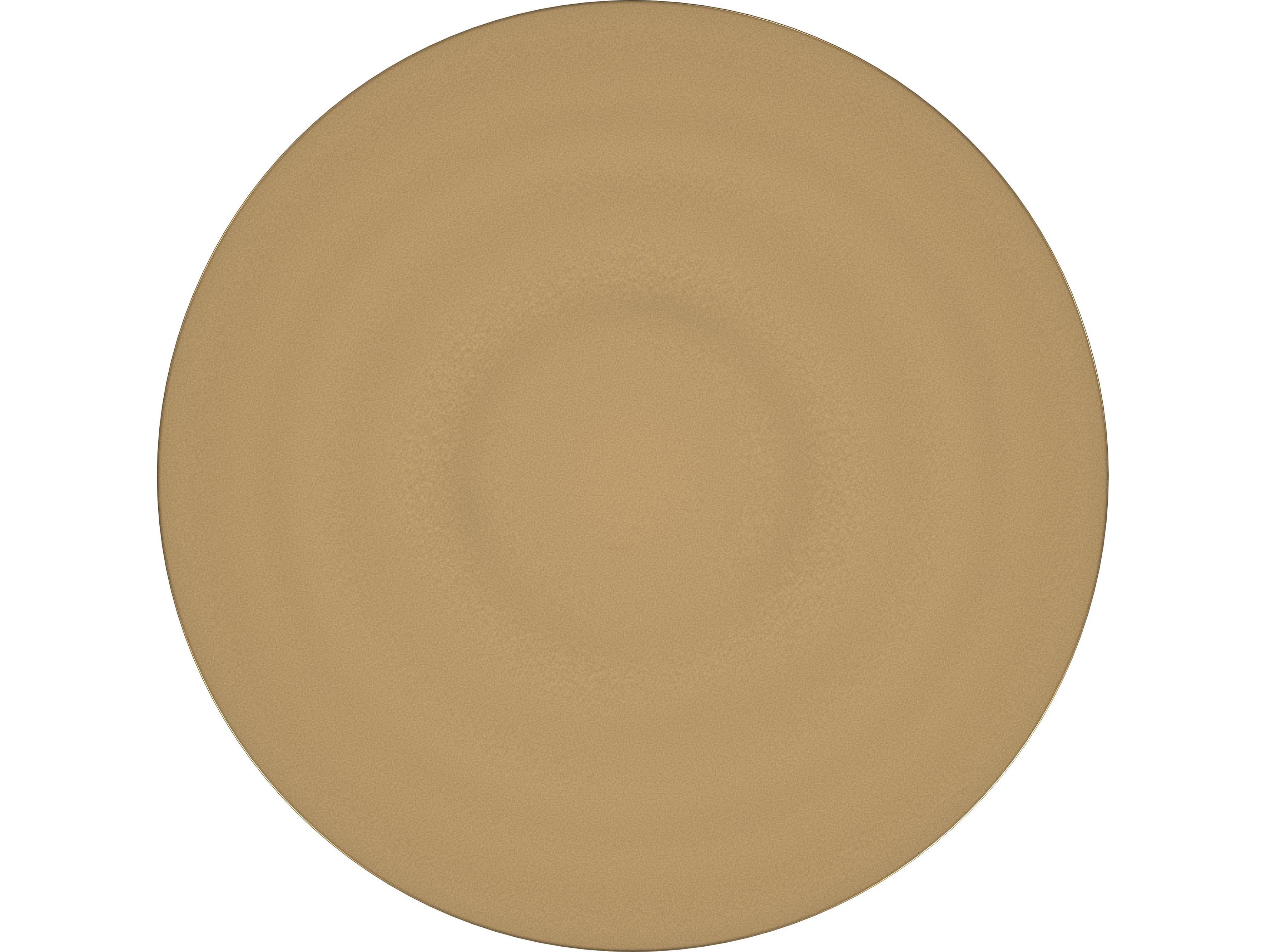 Butler Darien Round Metal Polished Gold End Table