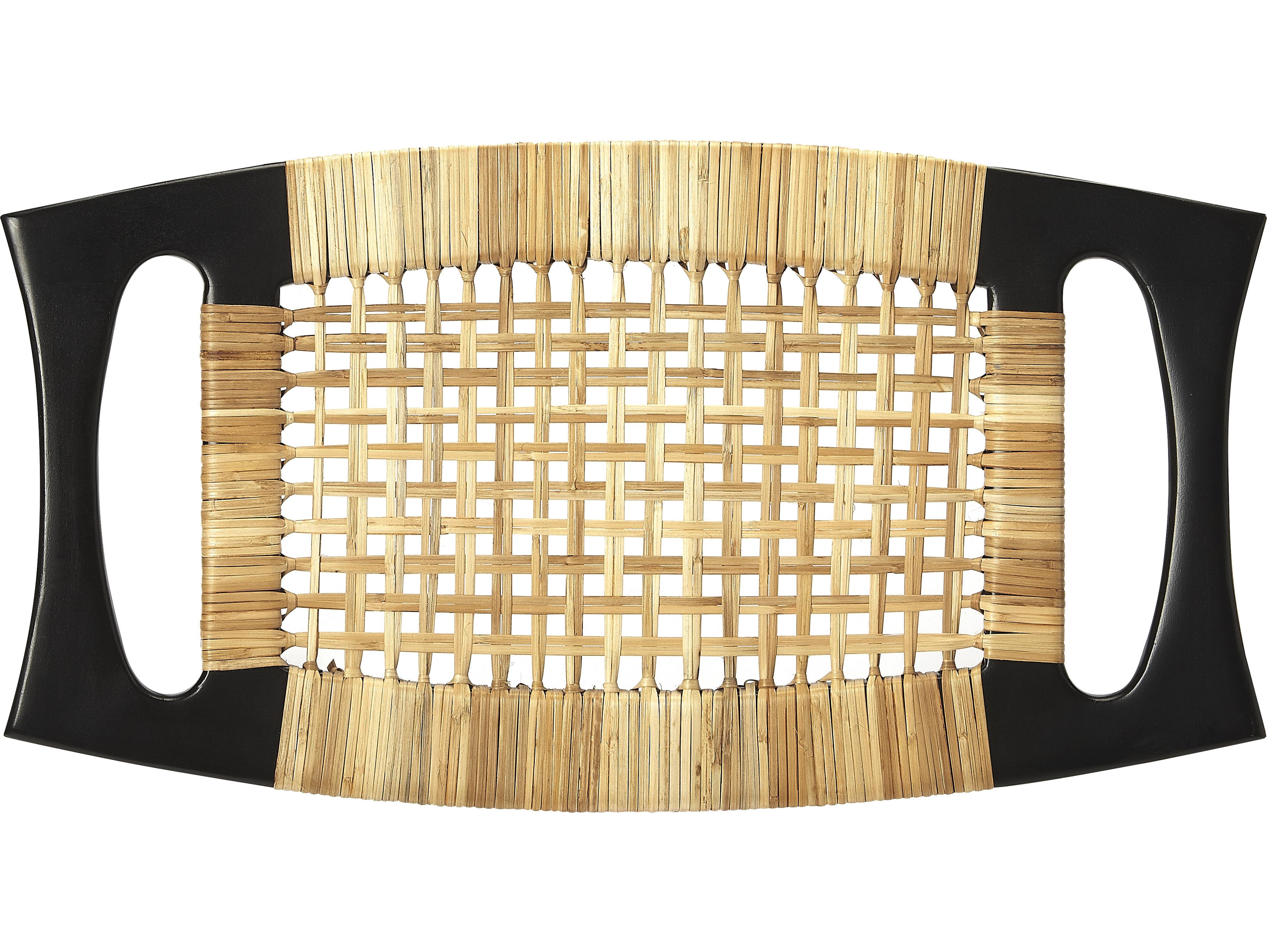 Butler Tristan Black Mango Wood Table Stool