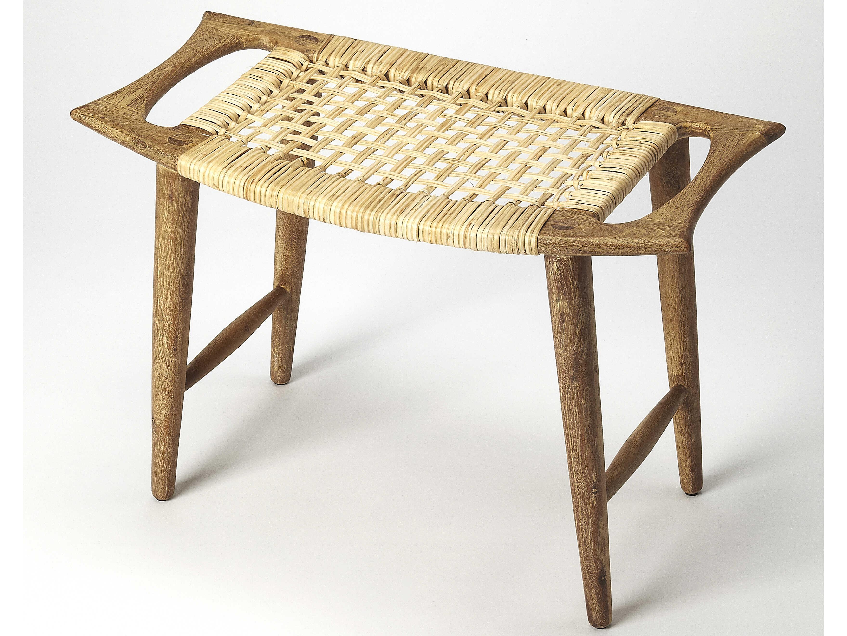 Butler Tristan Natural Mango Wood Table Stool