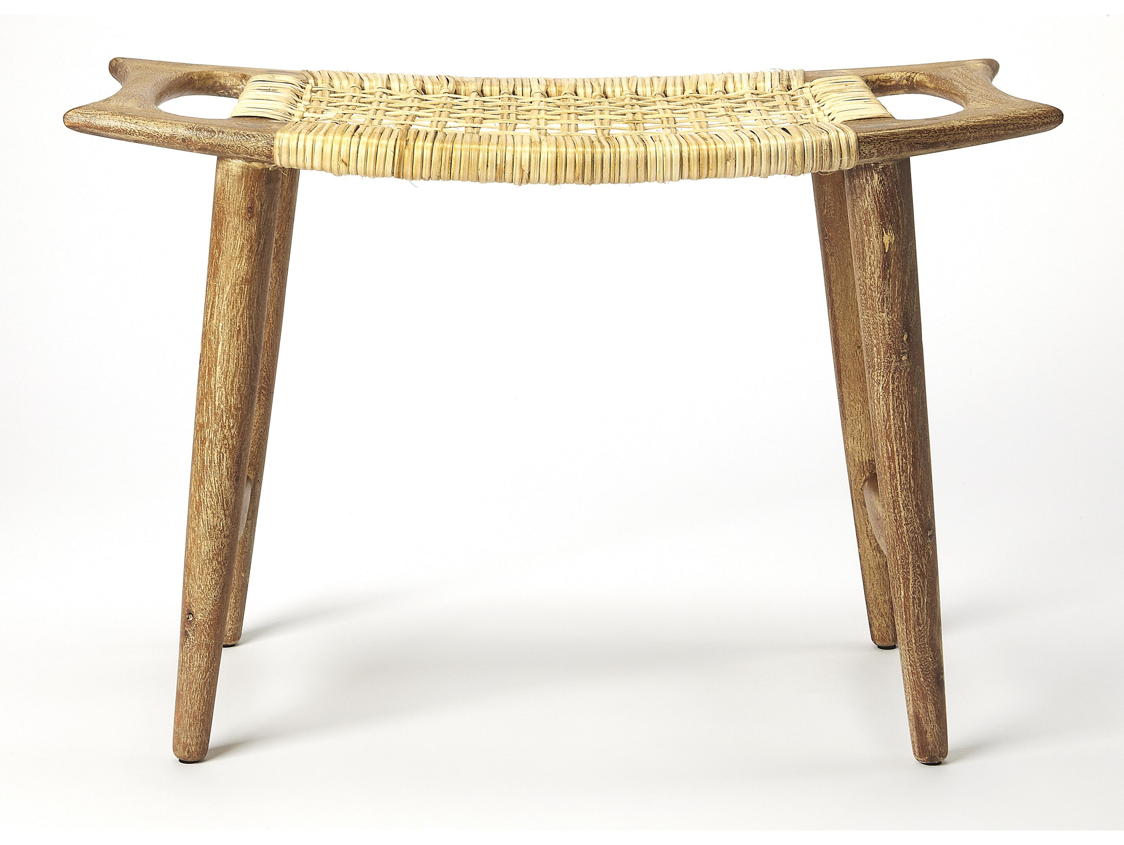 Butler Tristan Natural Mango Wood Table Stool