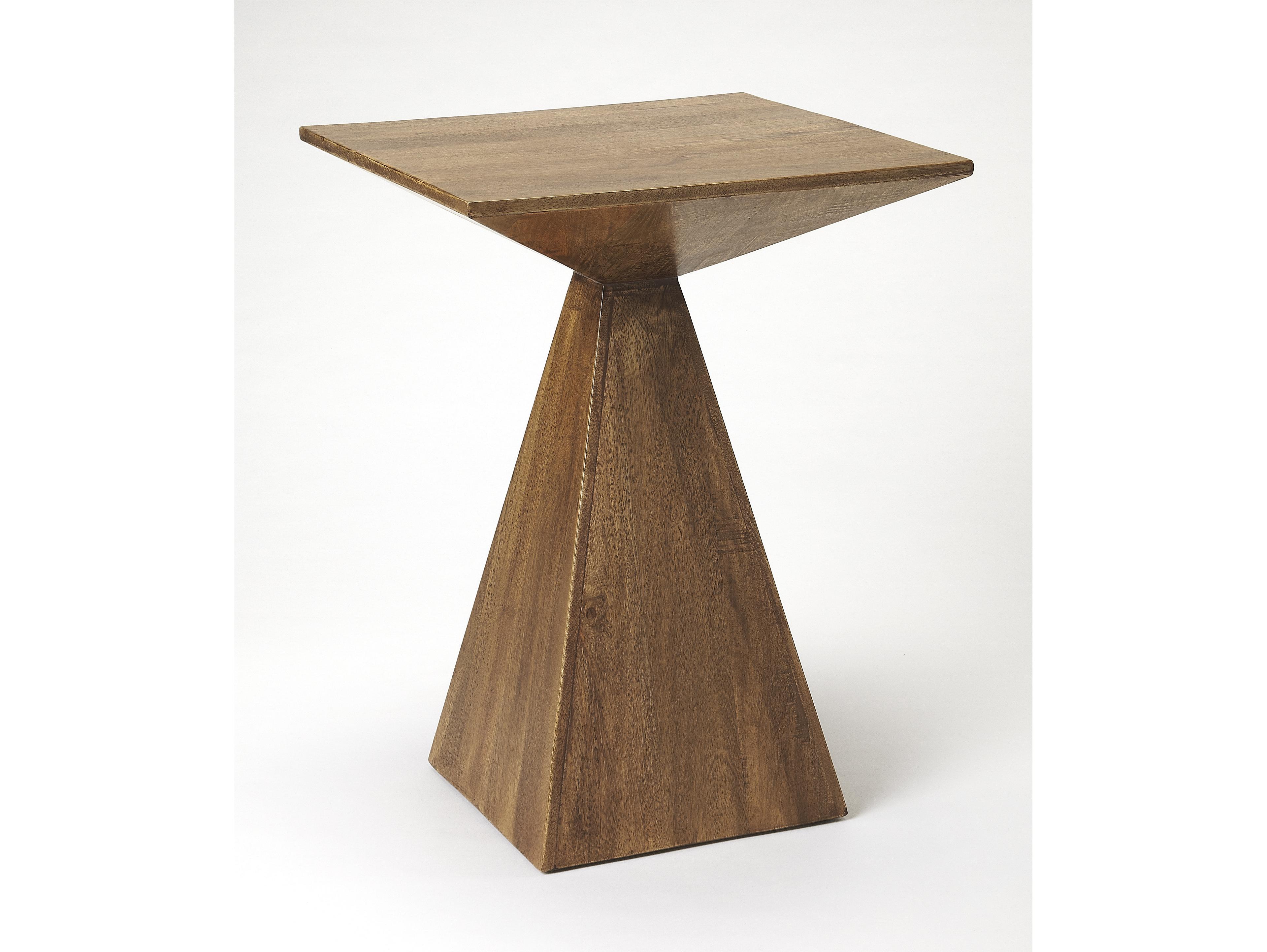 Butler Titus Square Wood Brown End Table