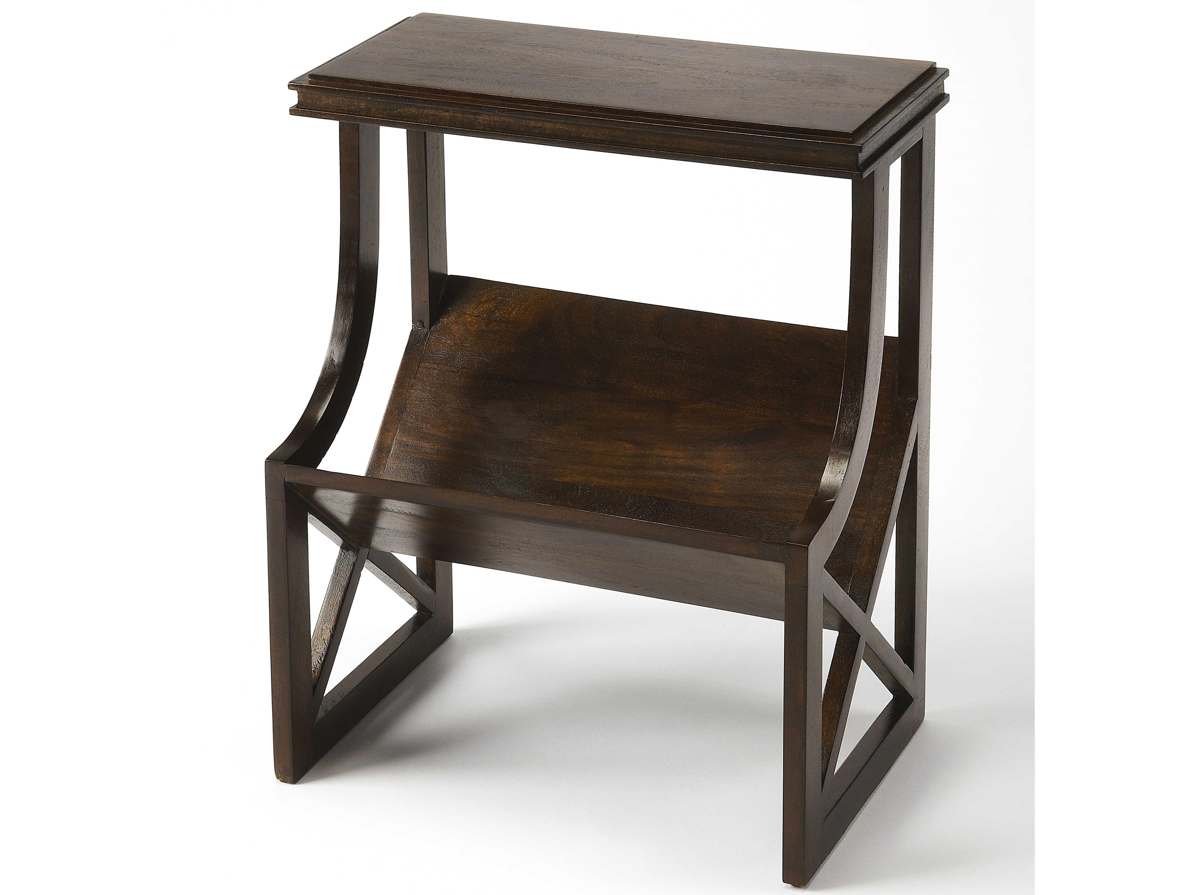 Butler Pascal Rectangular Wood End Table