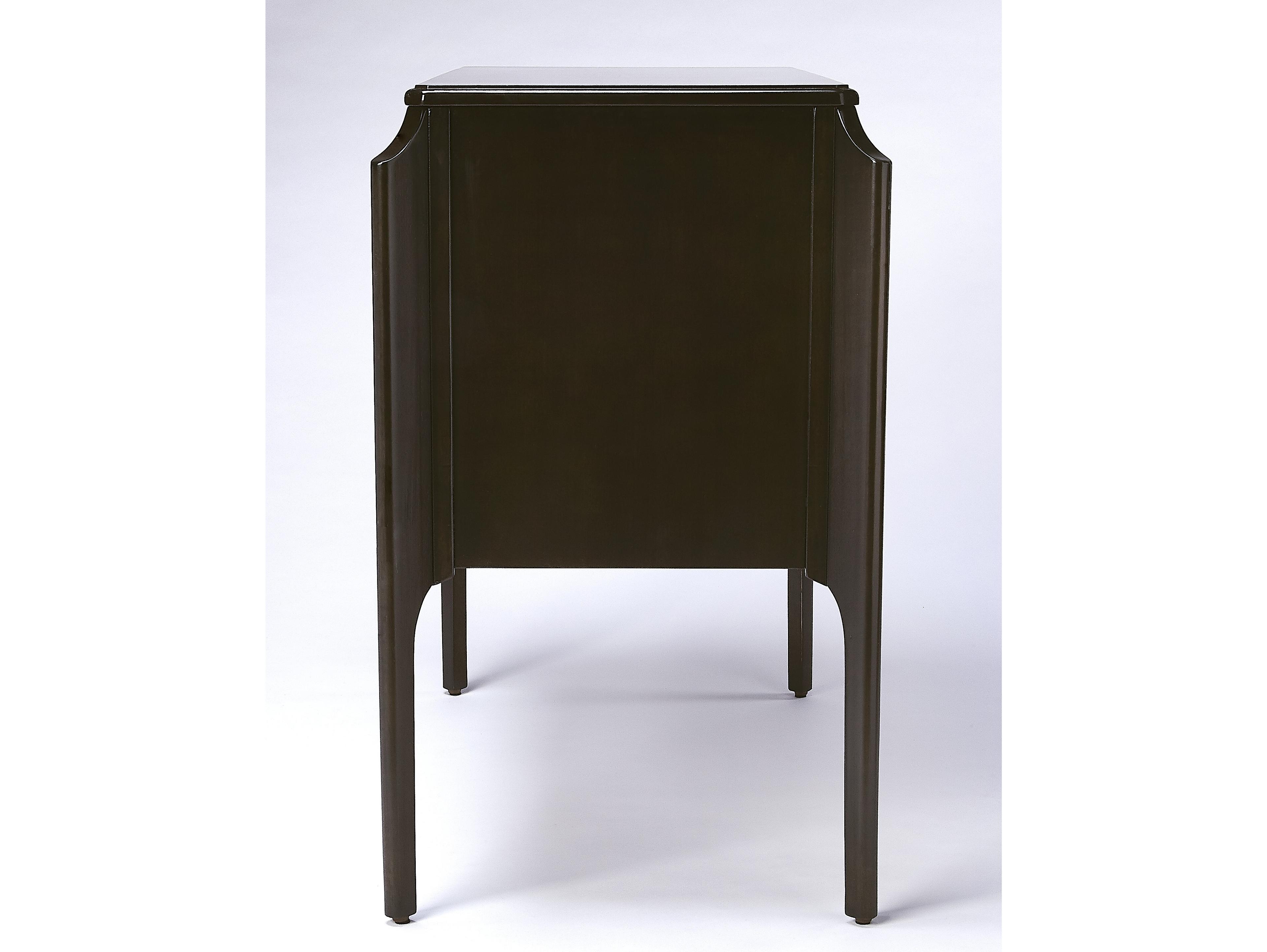 Butler Wilshire Chocolate Brown Oak Wood Accent Chest