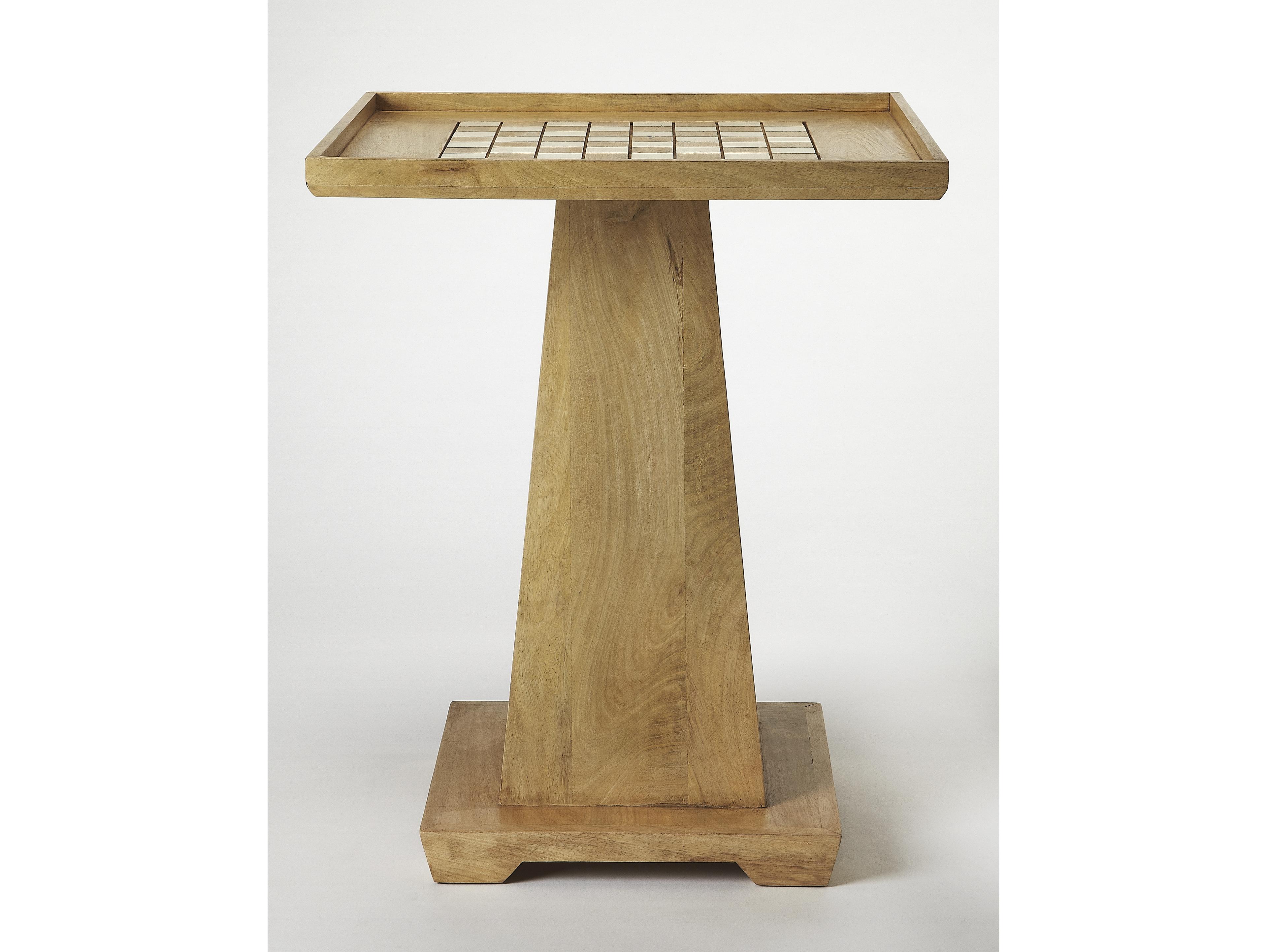 Butler Levon Mango Wood Natural Game Table
