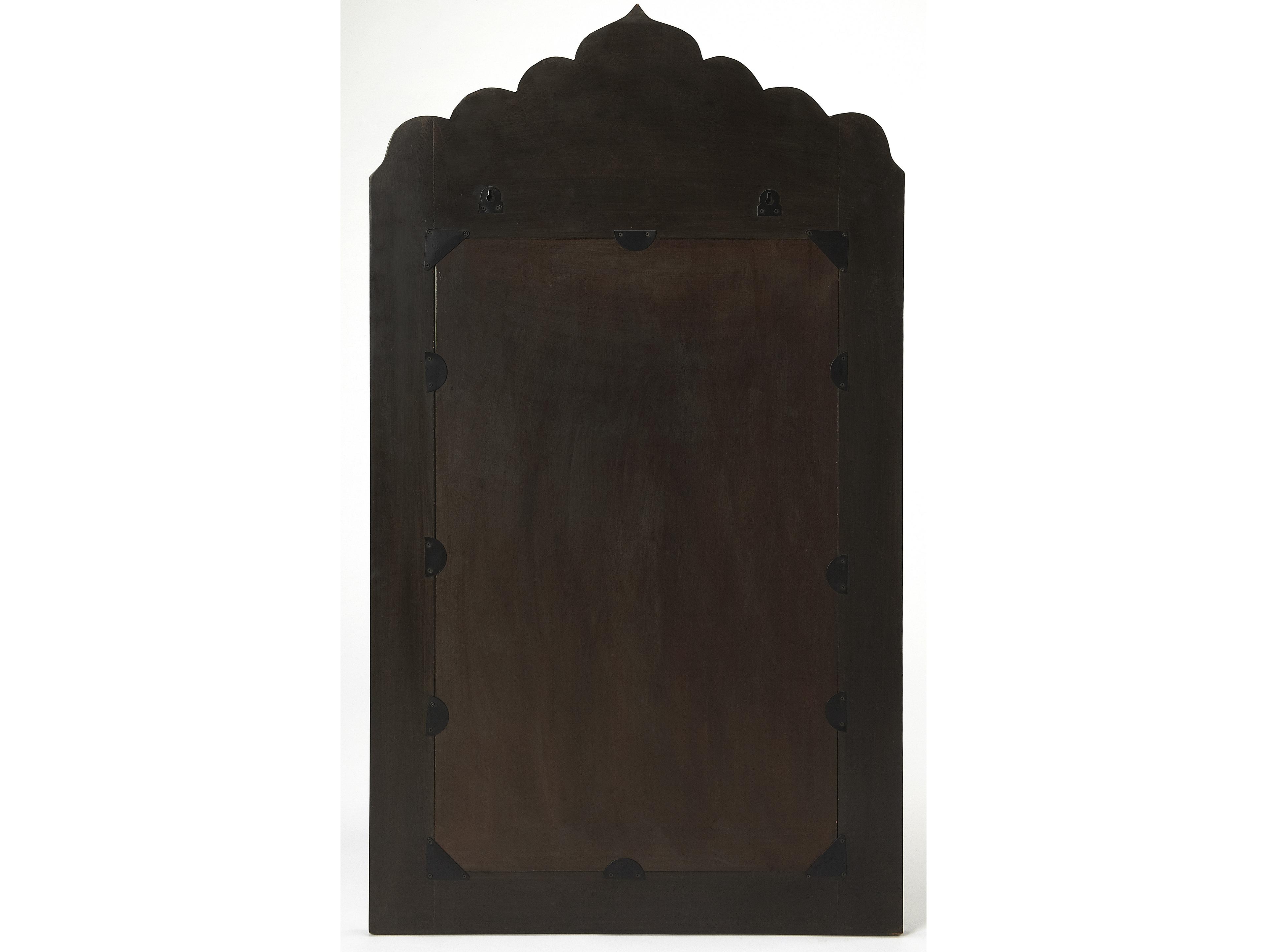 Butler Vivienne Wood & Bone Inlay Wall Mirror