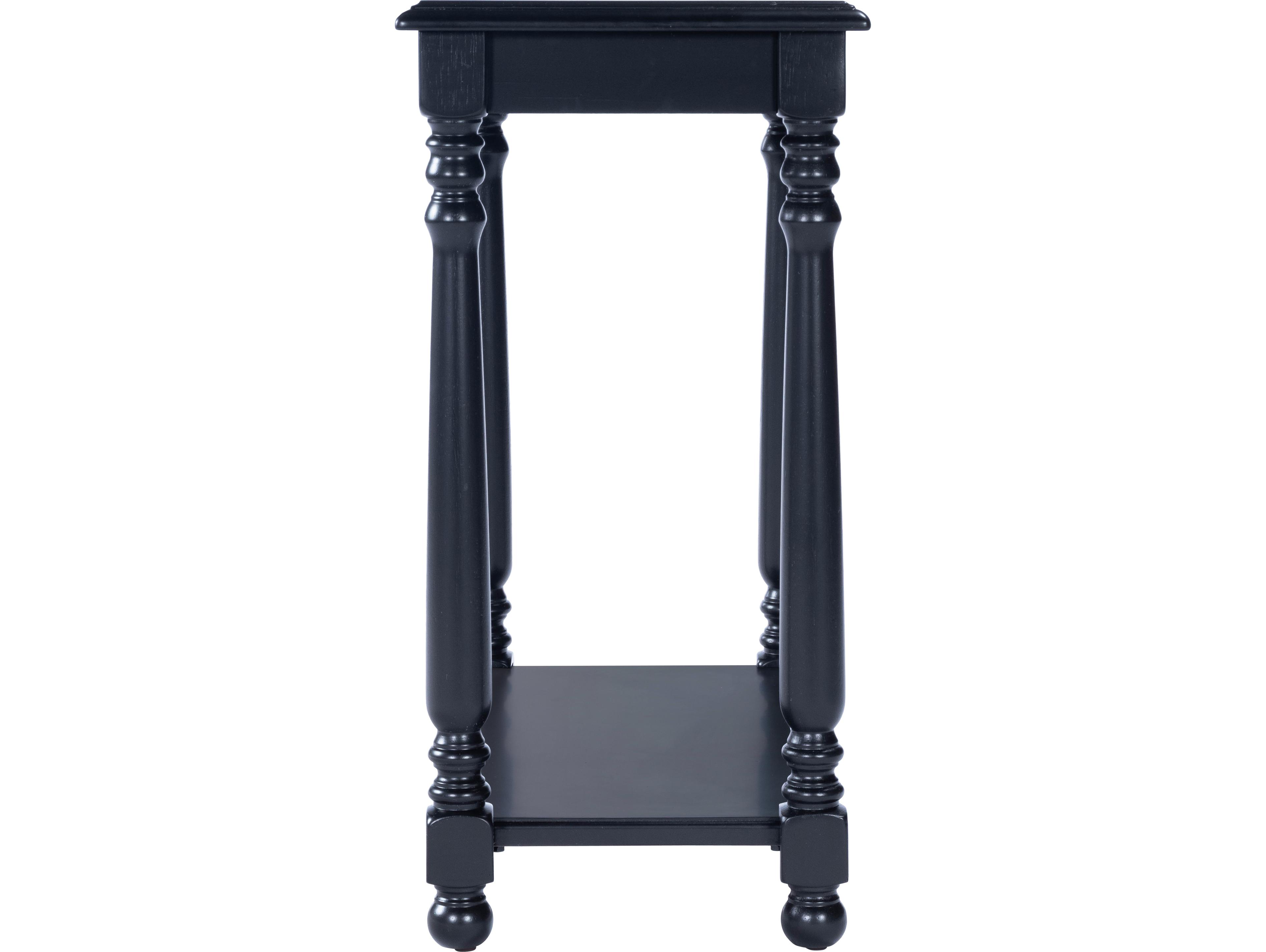Butler Devane Rectangular Wood Black Licorice End Table