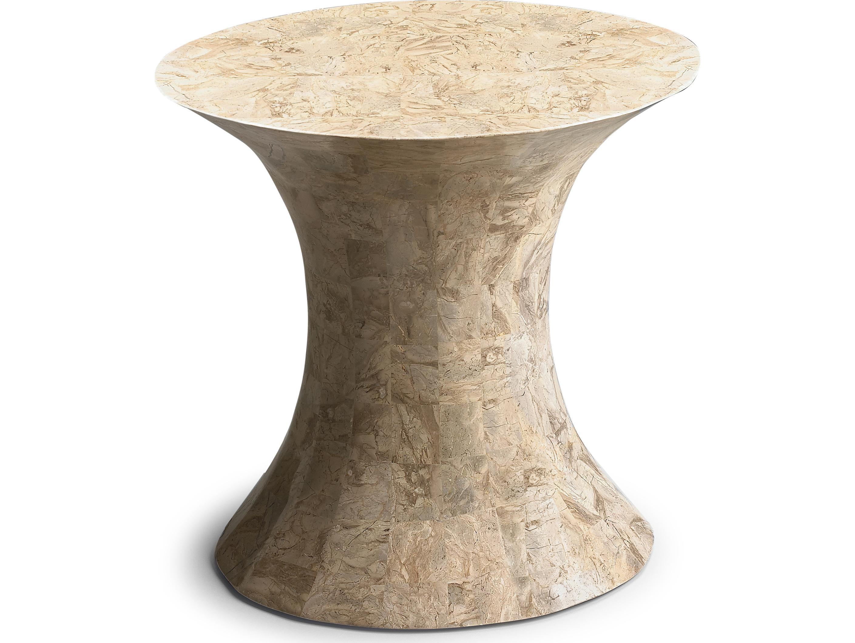 Butler Jaxon Oval Stone Heritage End Table