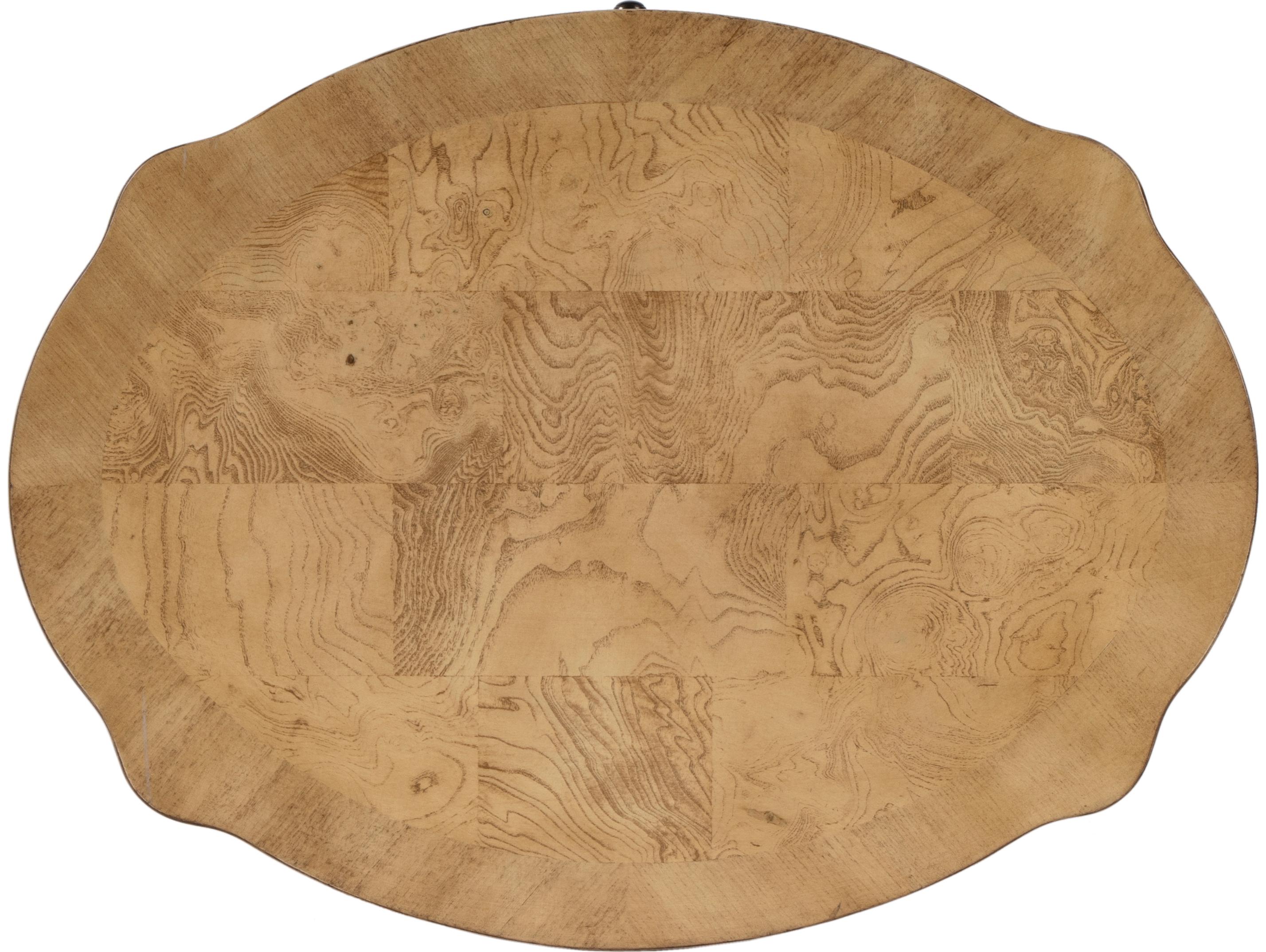 Butler Jarvis Oval Wood Cherry End Table