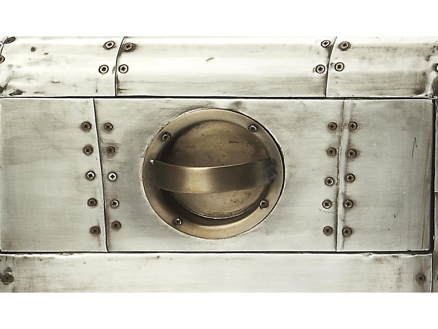 Butler Midway Square Metal Industrial Chic End Table