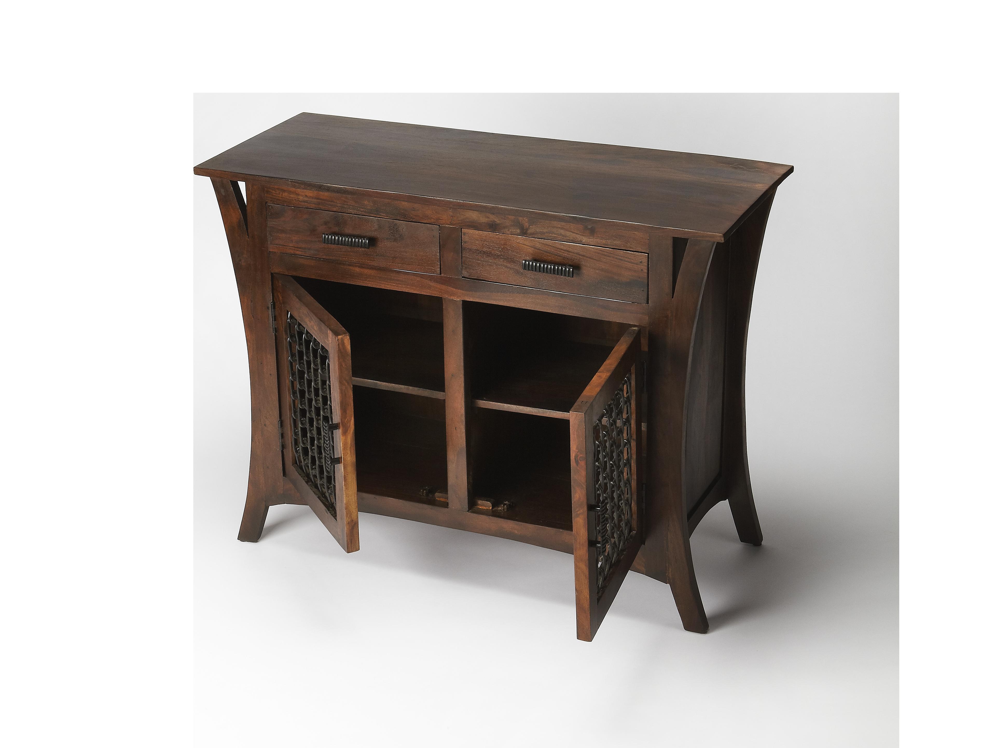 Butler Ako Modern Expressions Brown Mango Wood Accent Chest