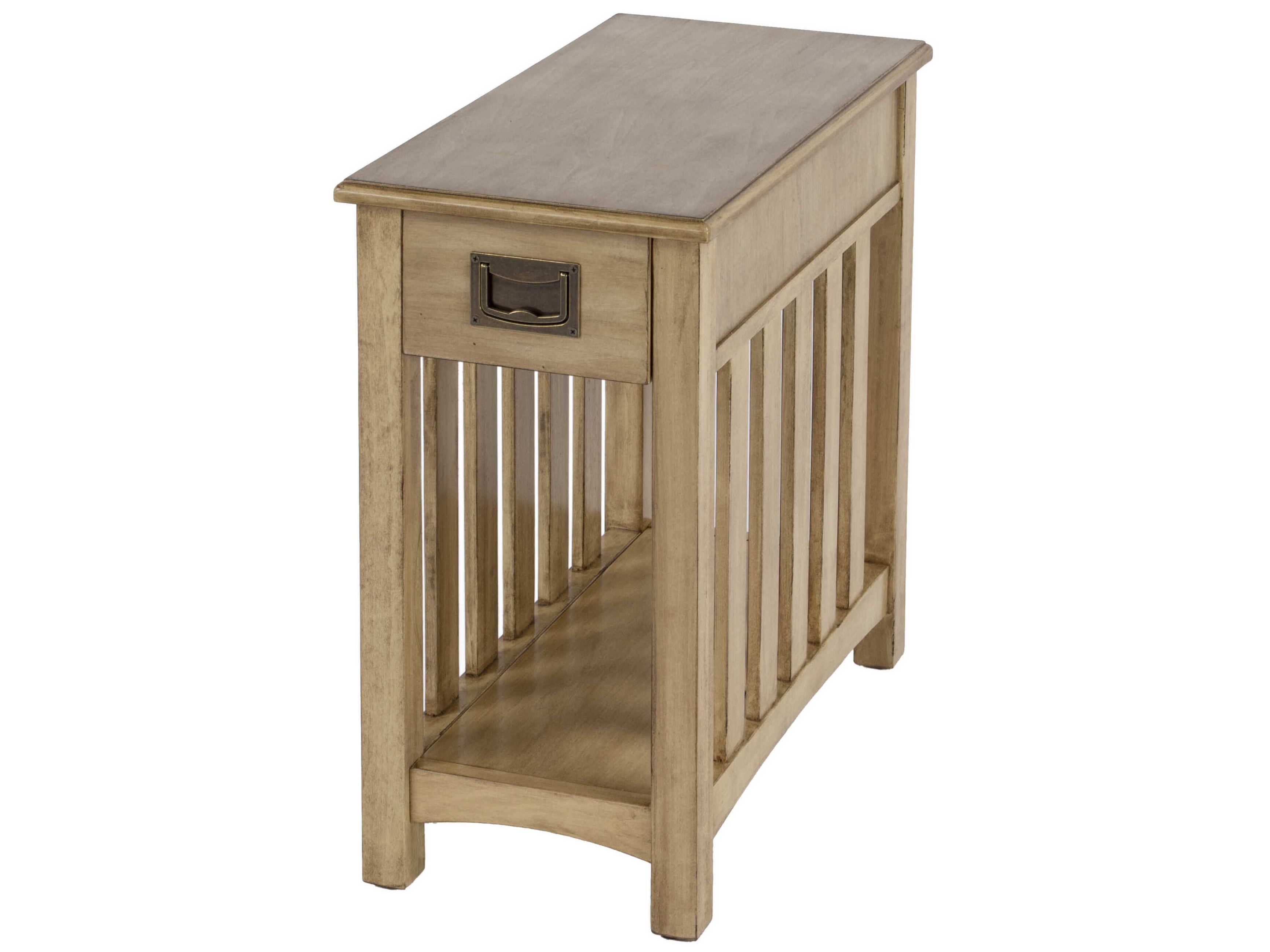 Butler Larina Rectangular Wood Cherry End Table