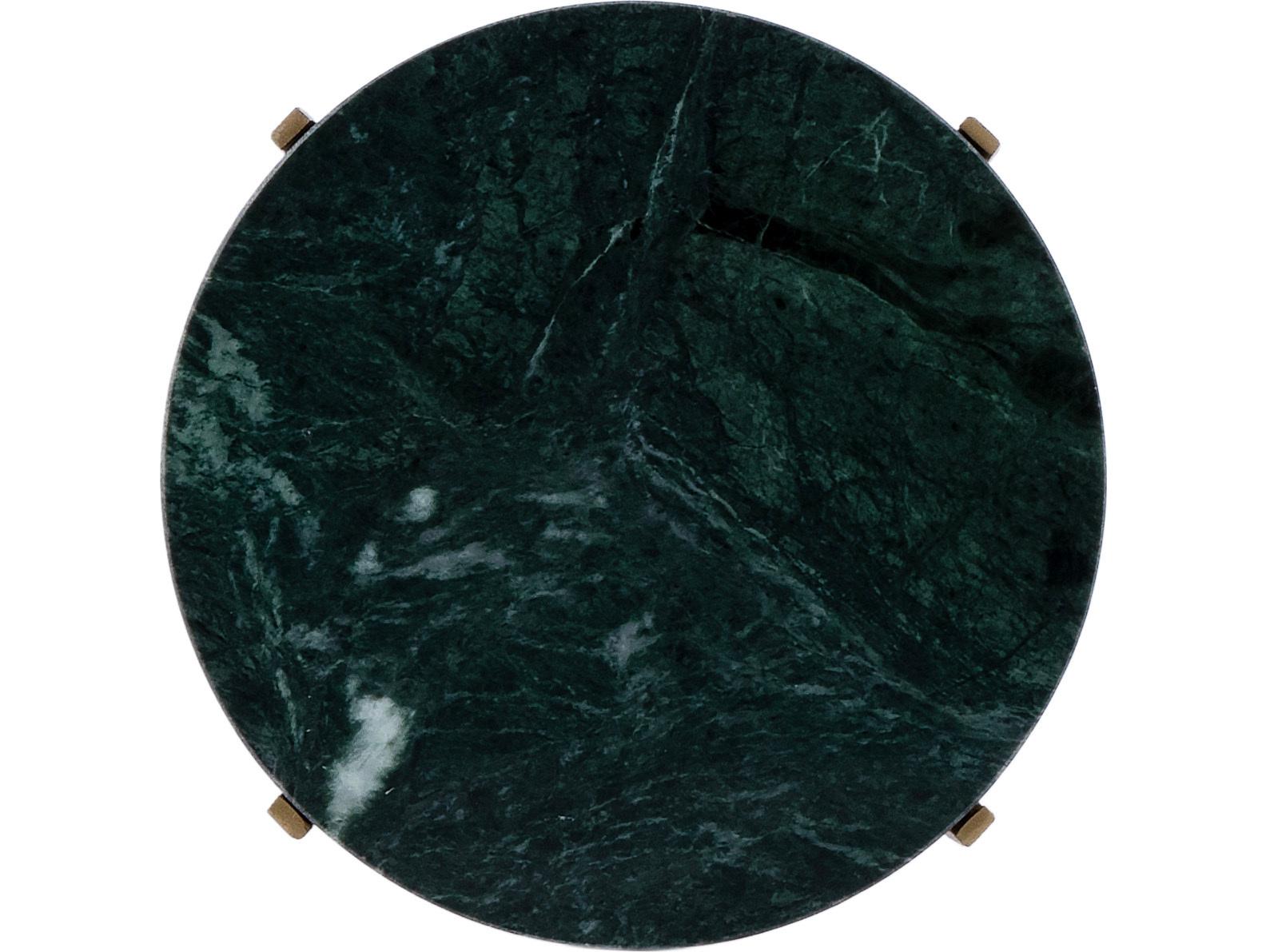 Butler Nigella Round Green Marble End Table