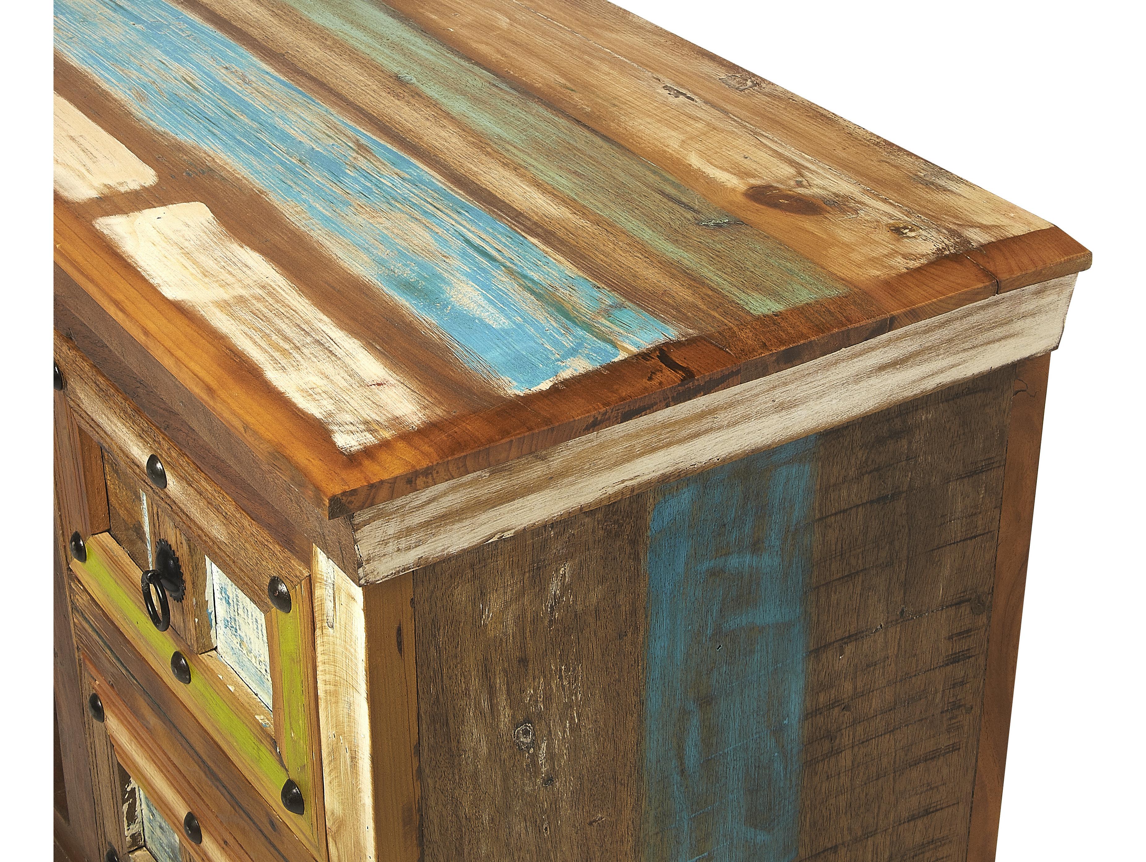 Butler Reverb 58" Mango Wood Artifacts TV Stand