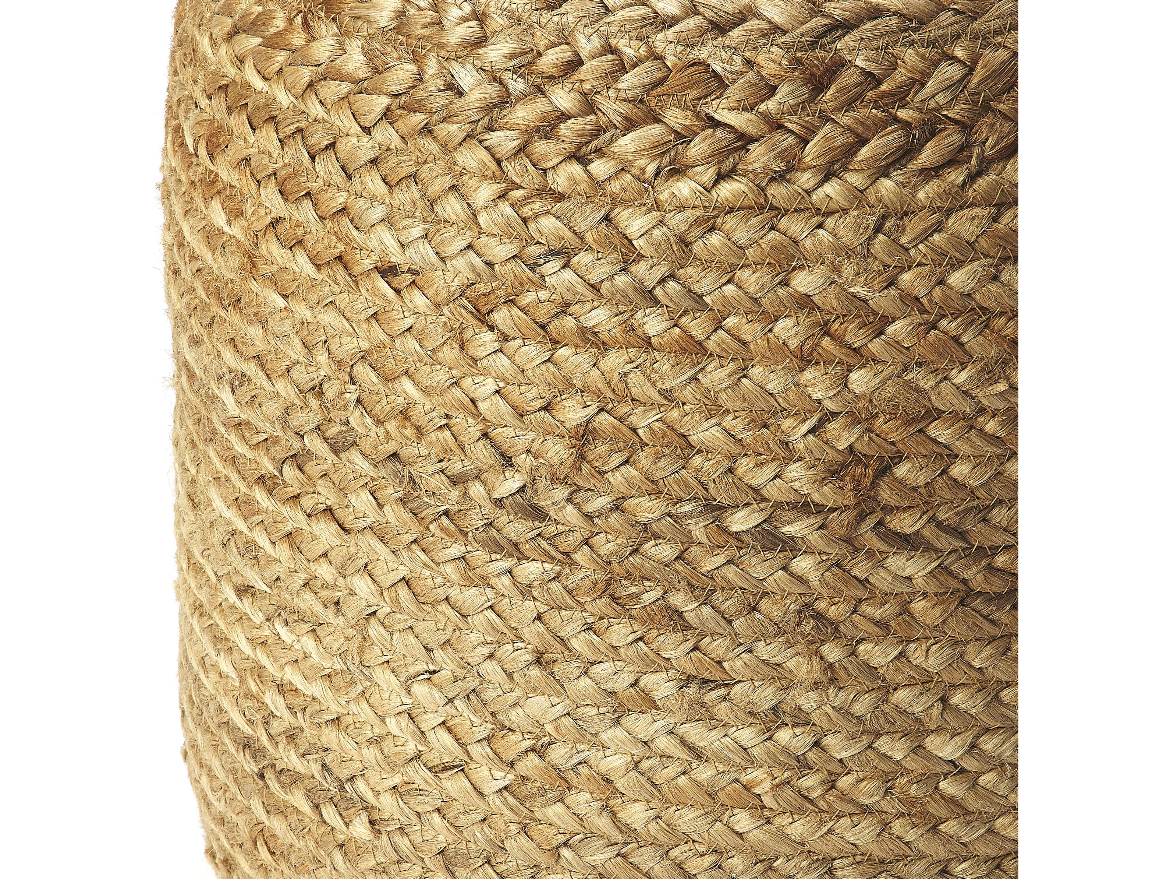Butler Noosa Brown Beige Pouf