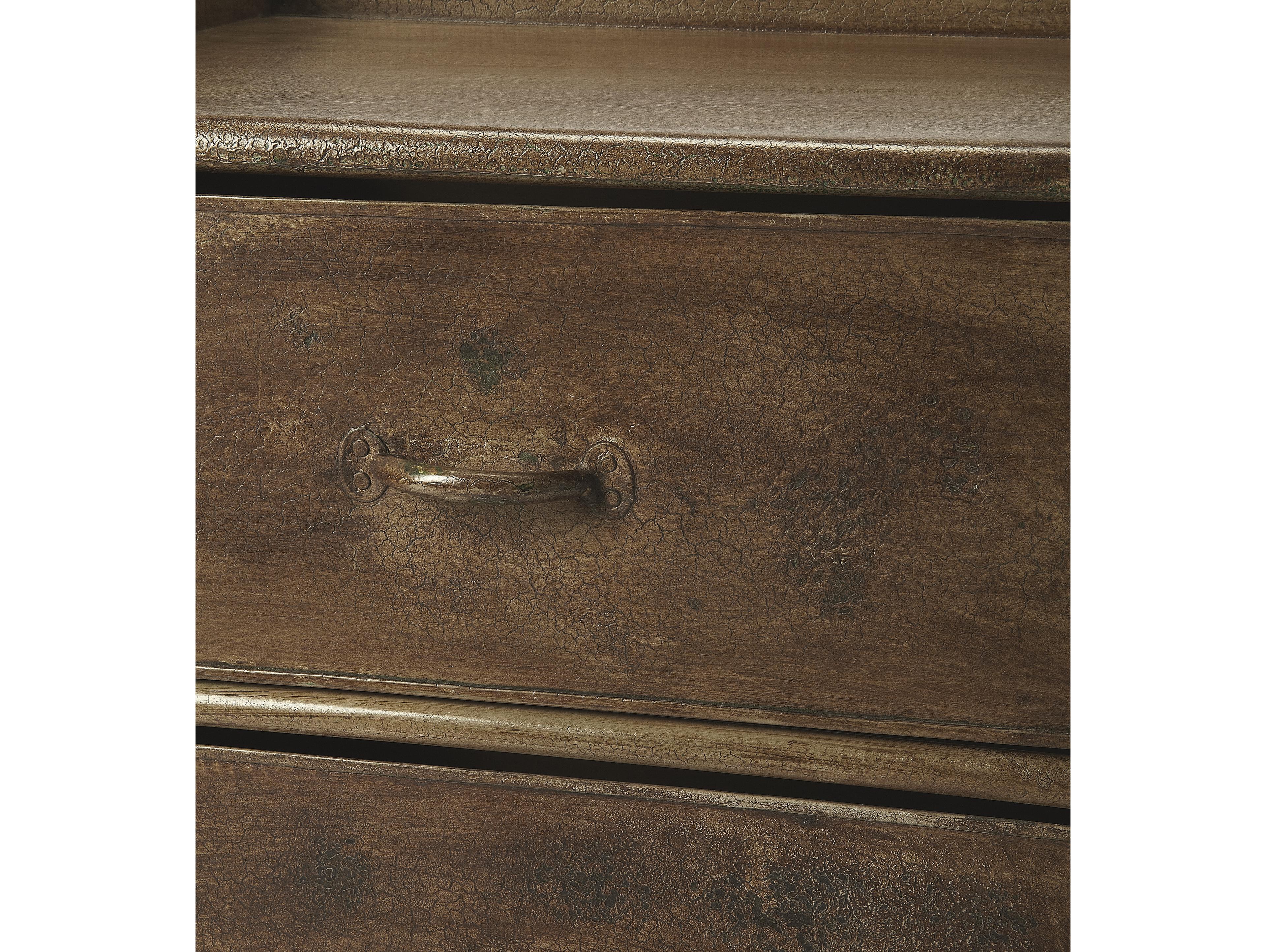 Butler Cameron Rectangular Metal Industrial Chic End Table