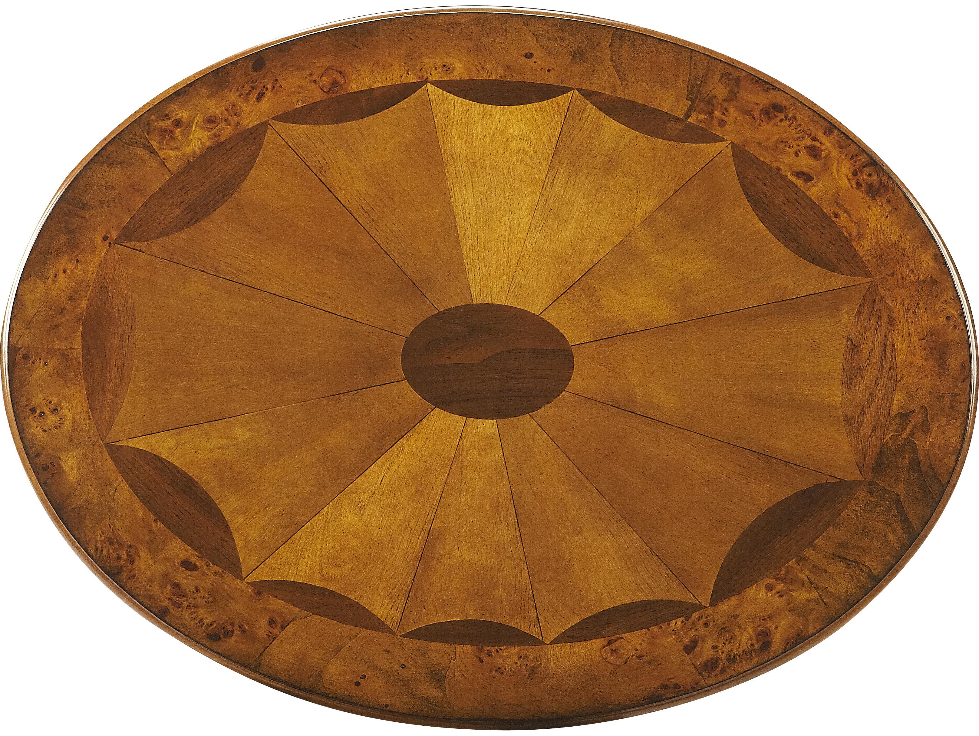 Butler Jeanette Oval Wood Olive Ash End Table