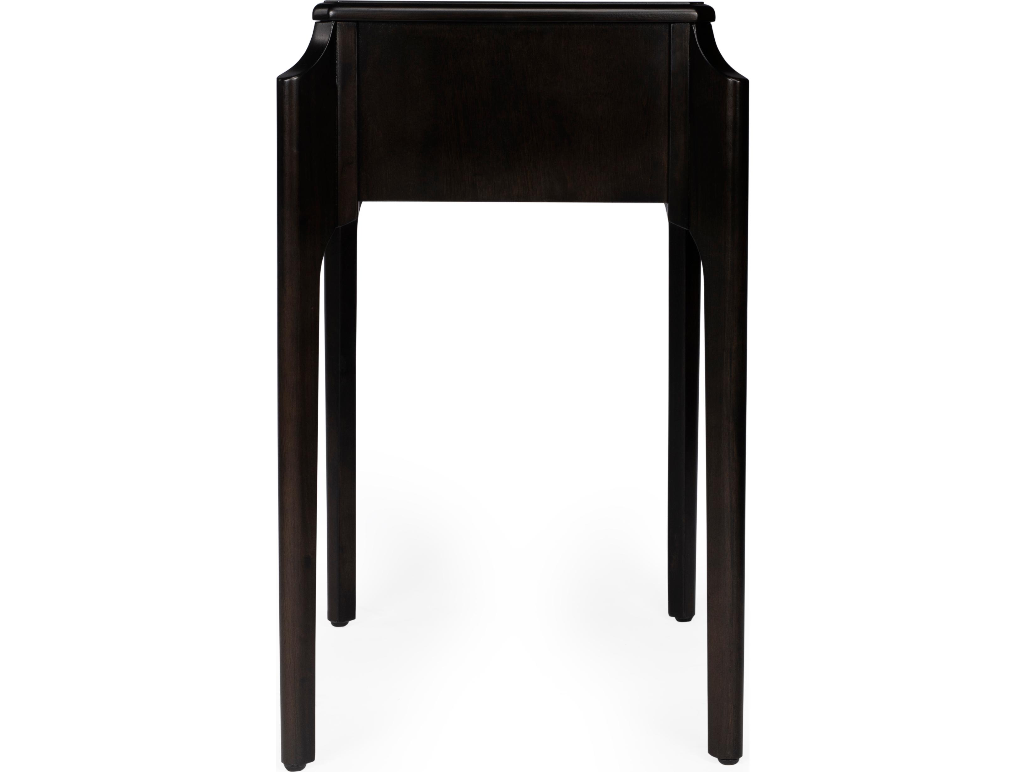 Butler Wilshire 1-Drawer Brown Oak Wood Nightstand