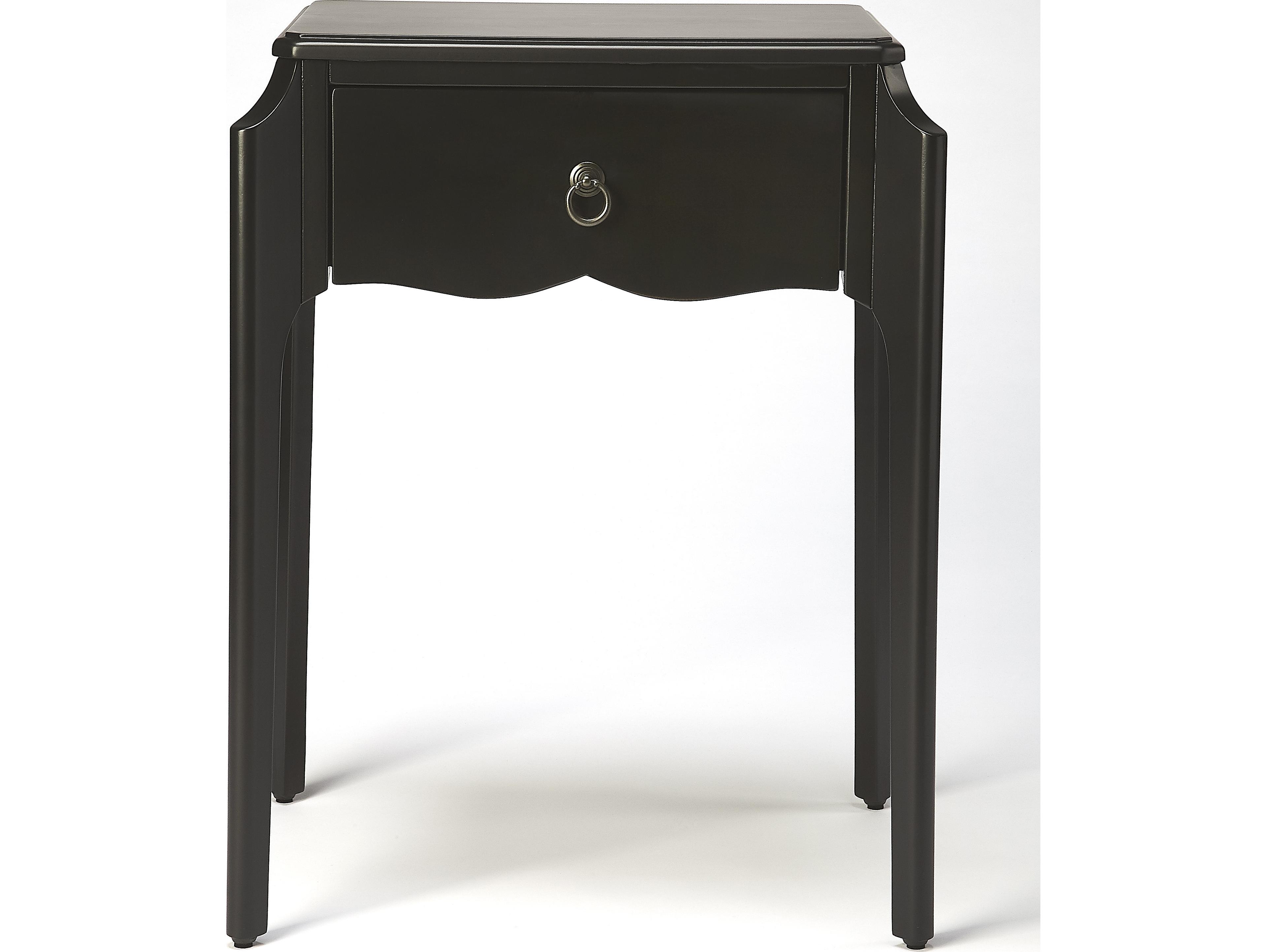 Butler Wilshire 1-Drawer Oak Wood Nightstand