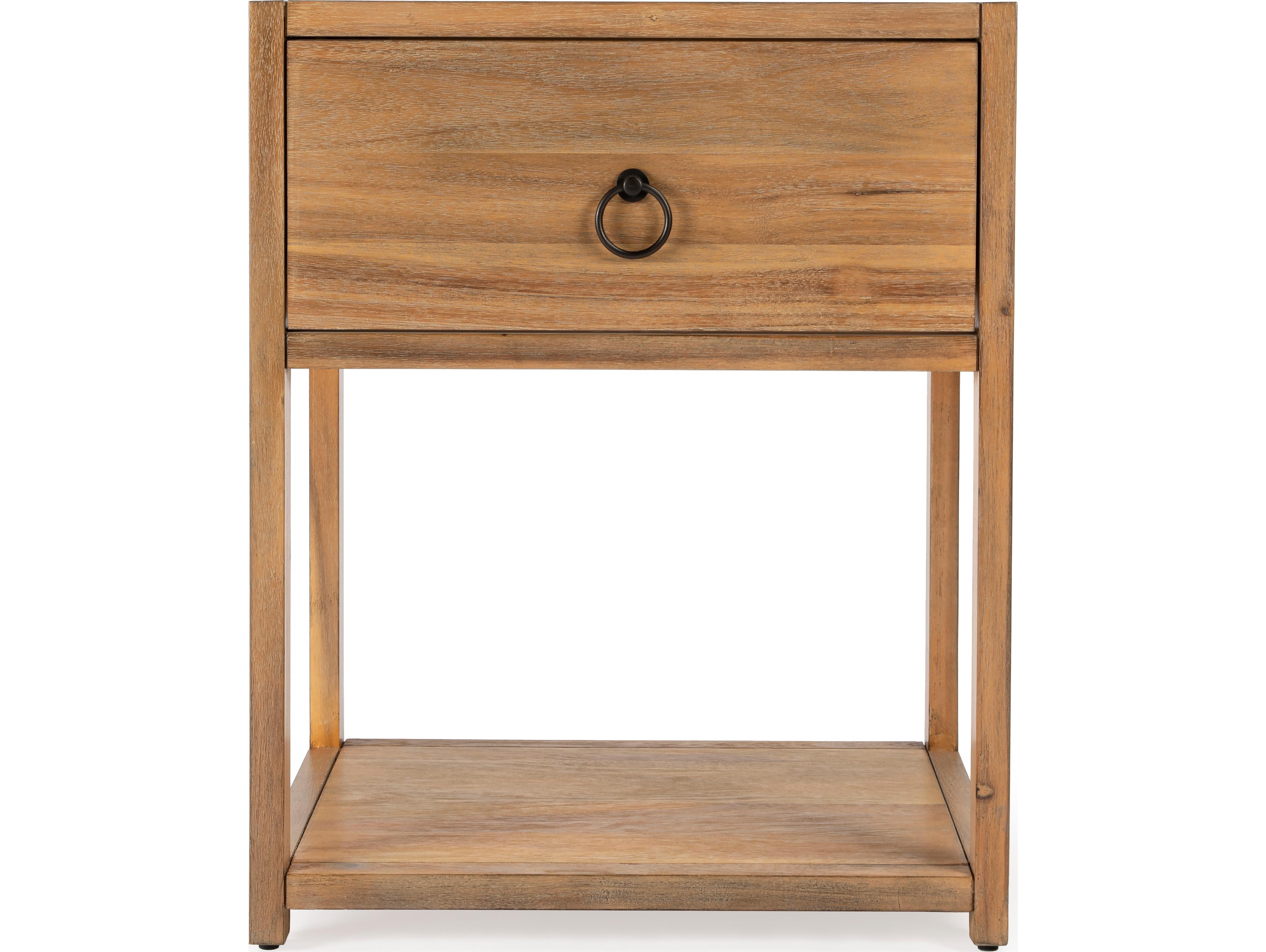 Butler Lark Square Wood Natural Mango End Table