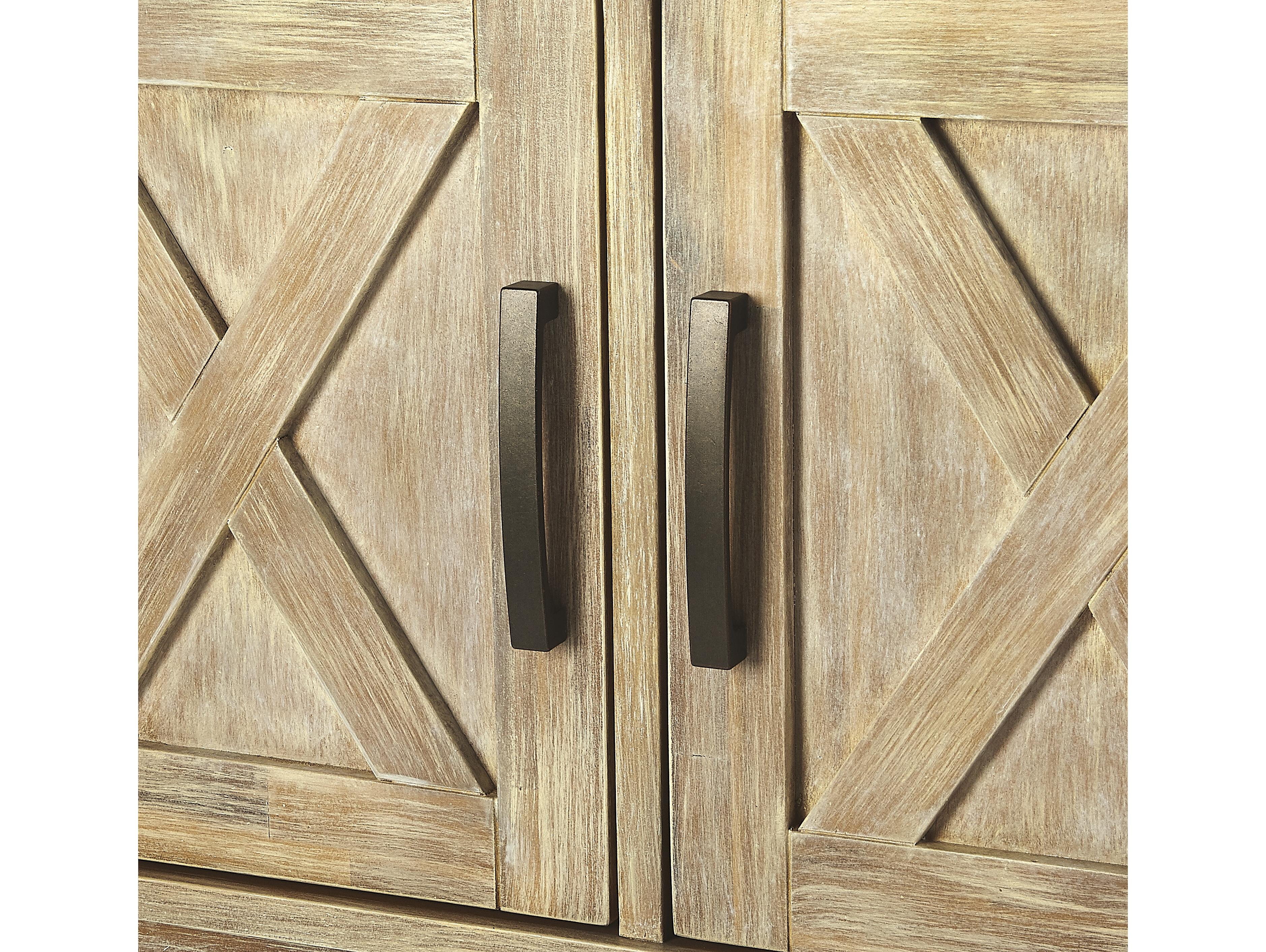 Butler Chateau 48" Acacia Wood Urban Gray Sideboard