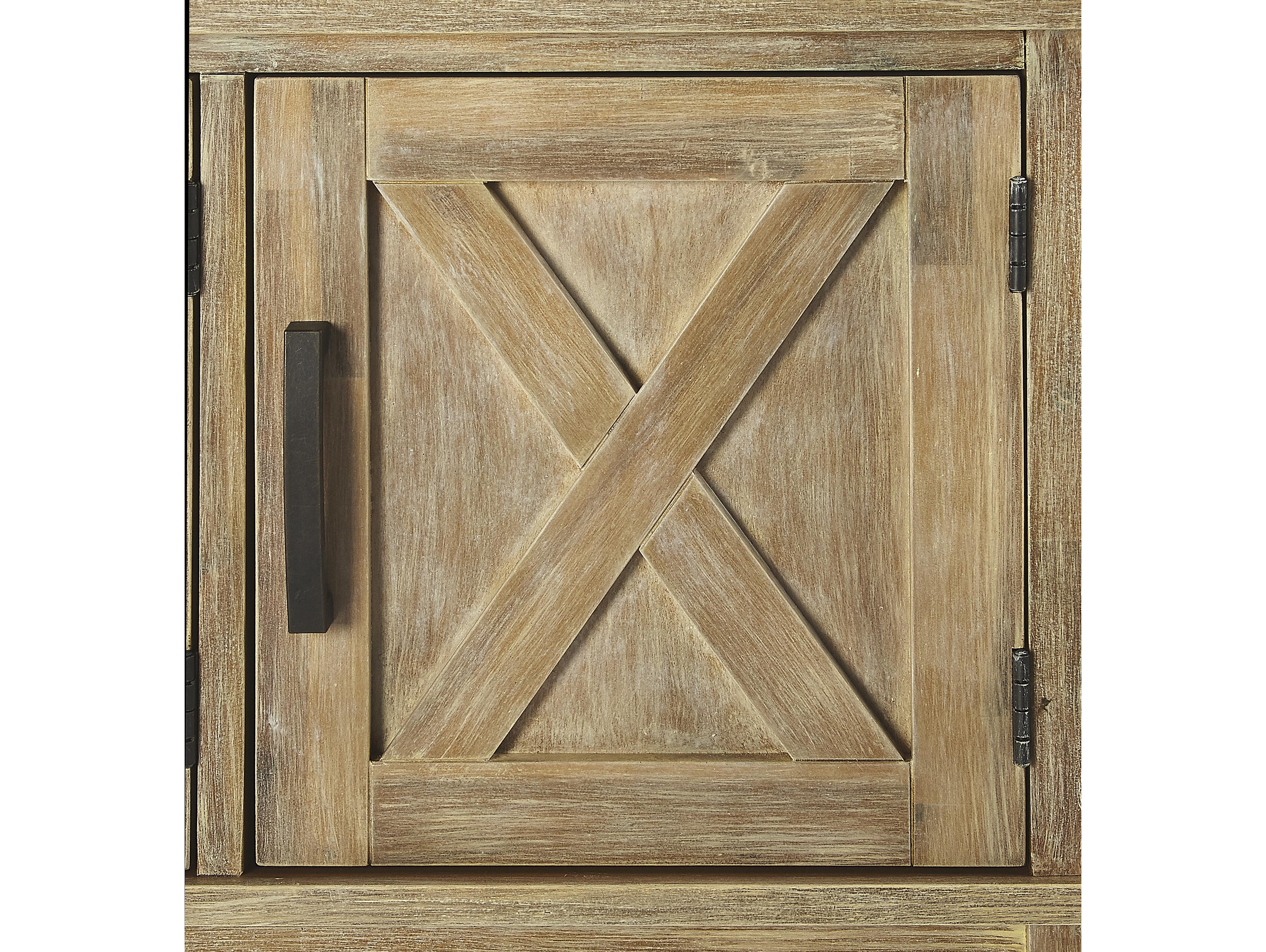 Butler Chateau 48" Acacia Wood Urban Gray Sideboard