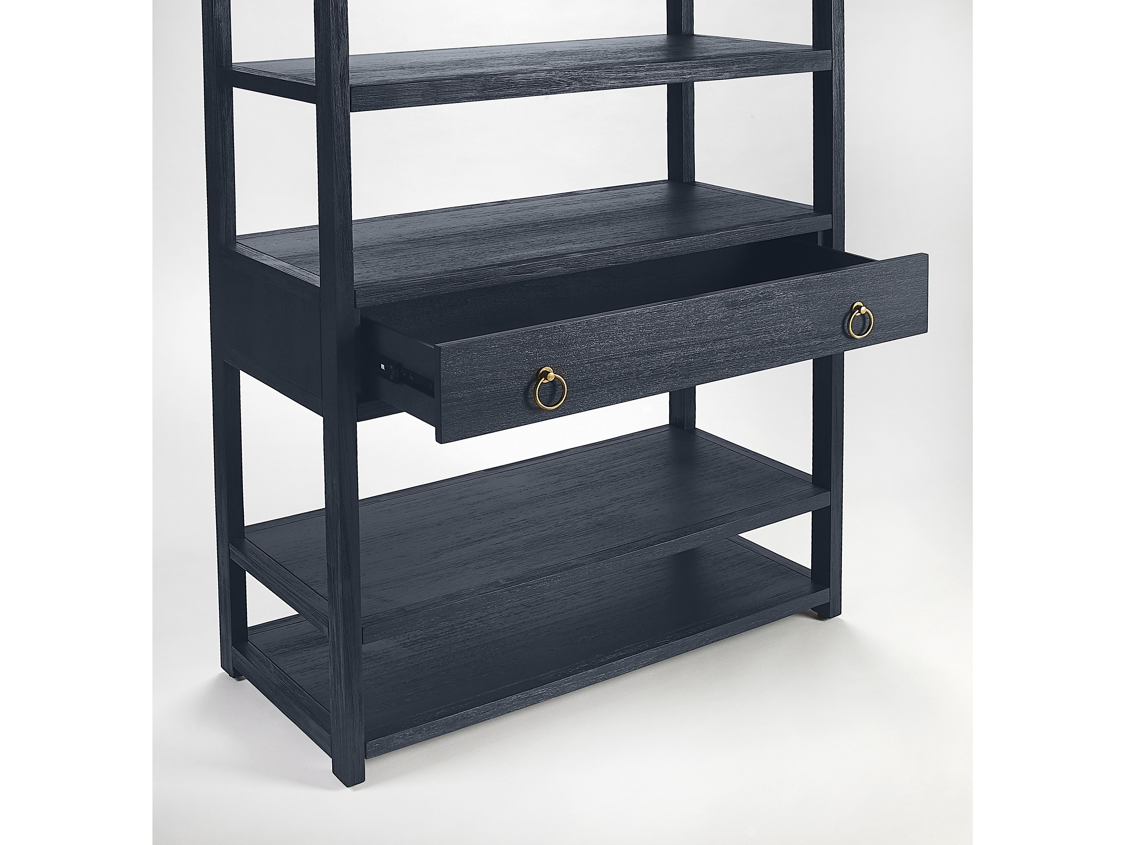 Butler Lark Navy Blue Bookcase