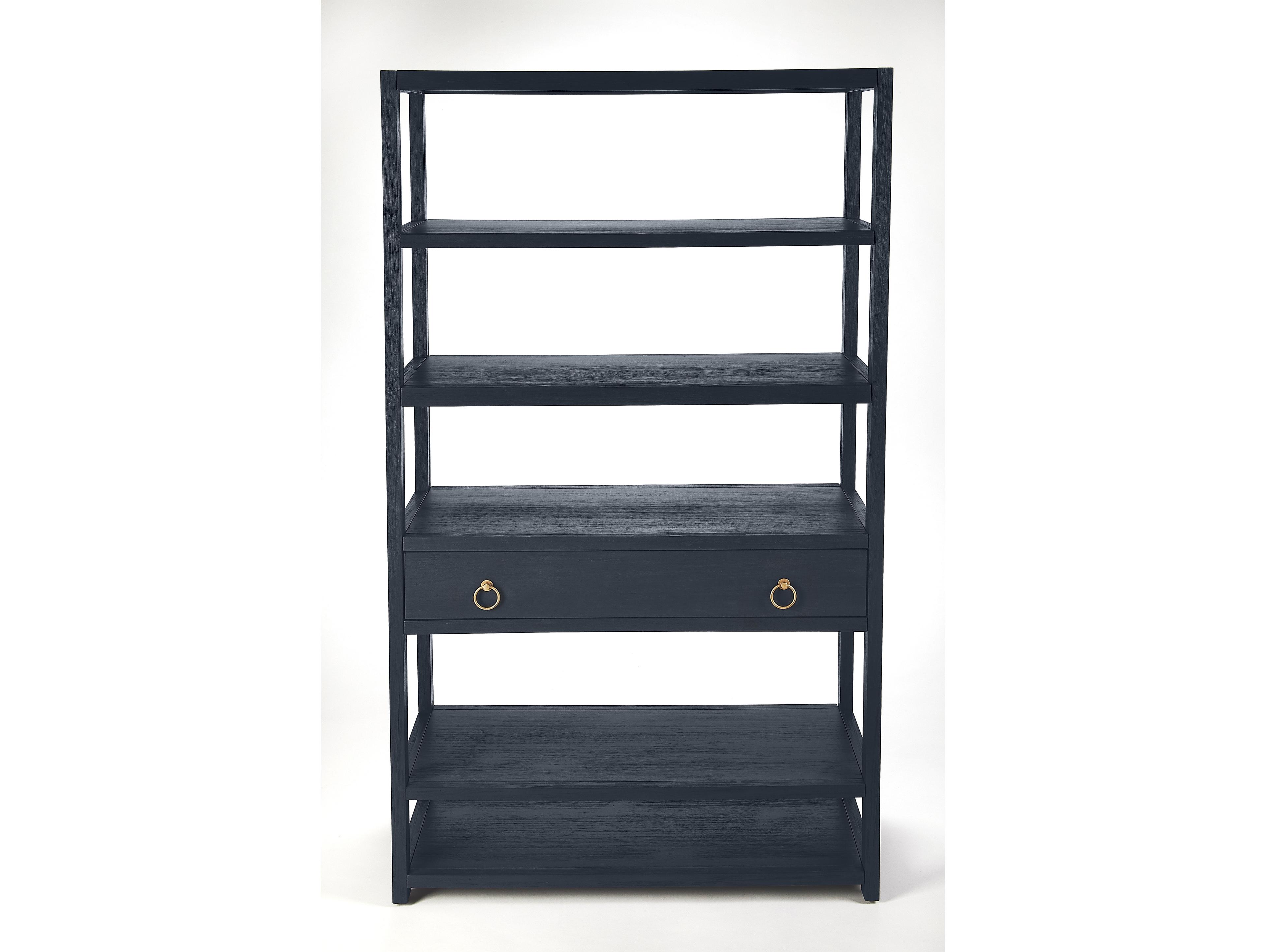 Butler Lark Navy Blue Bookcase