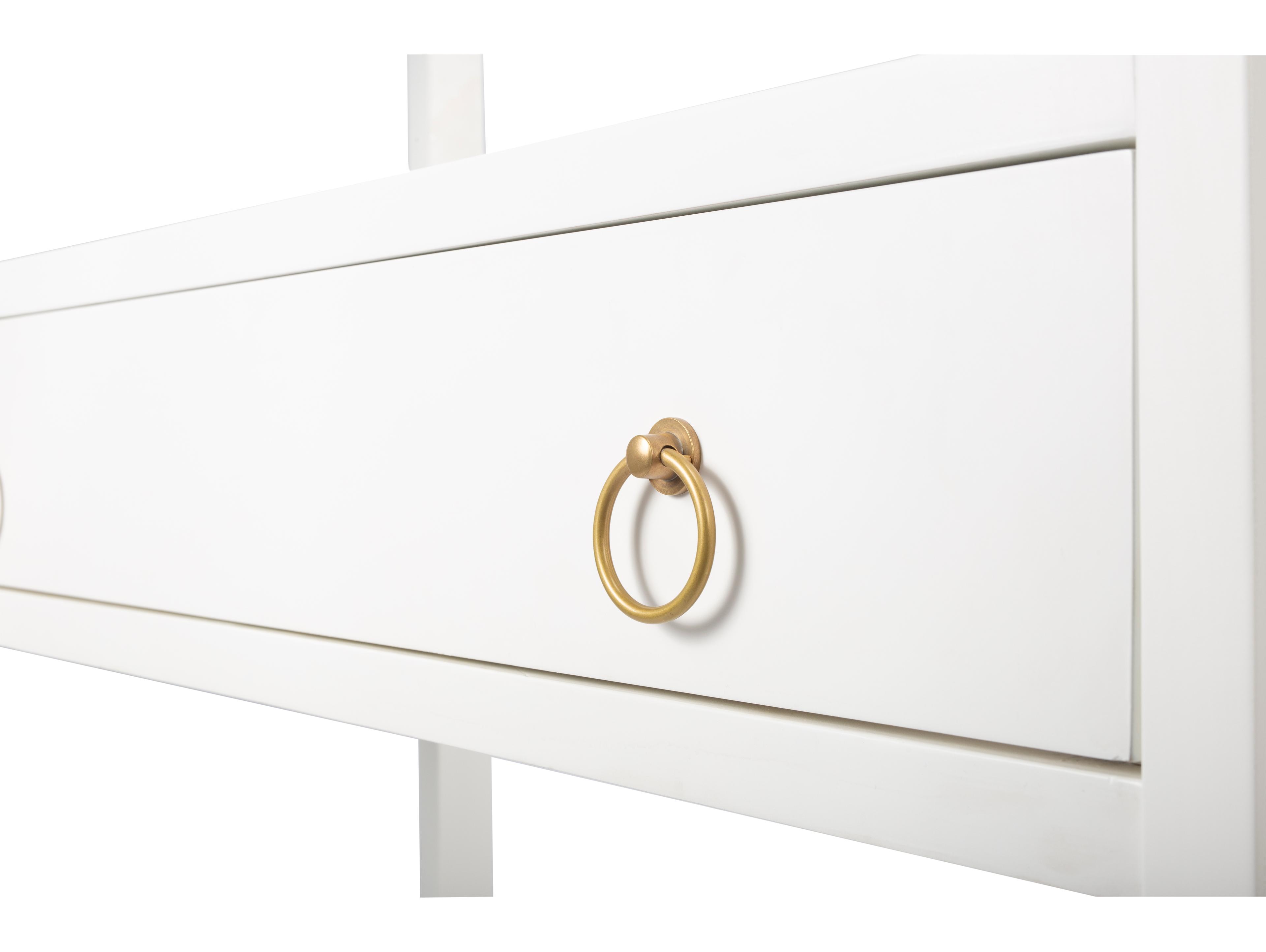 Butler Lark White Bookcase