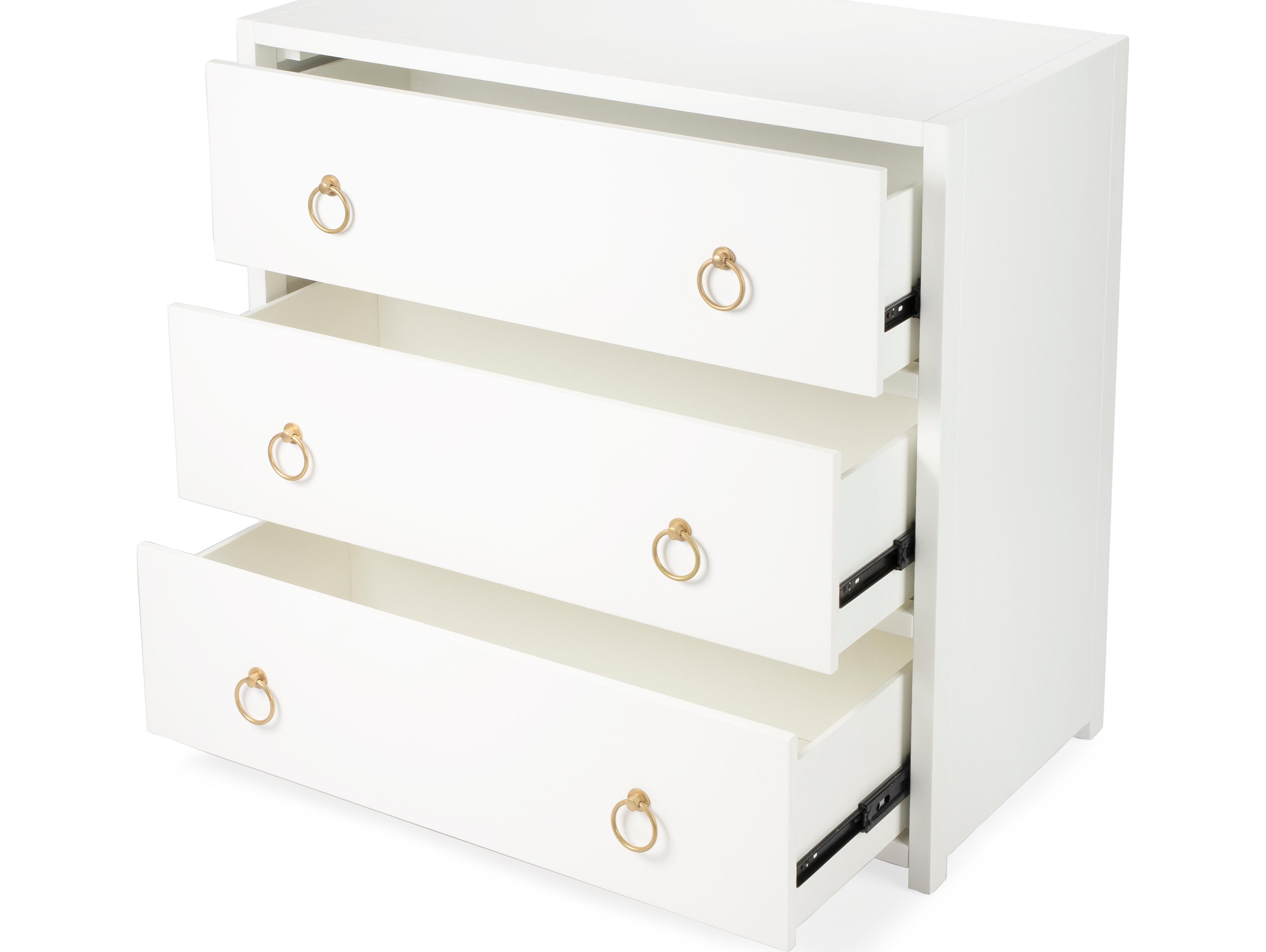 Butler Lark 3-Drawers Acacia Wood Dresser