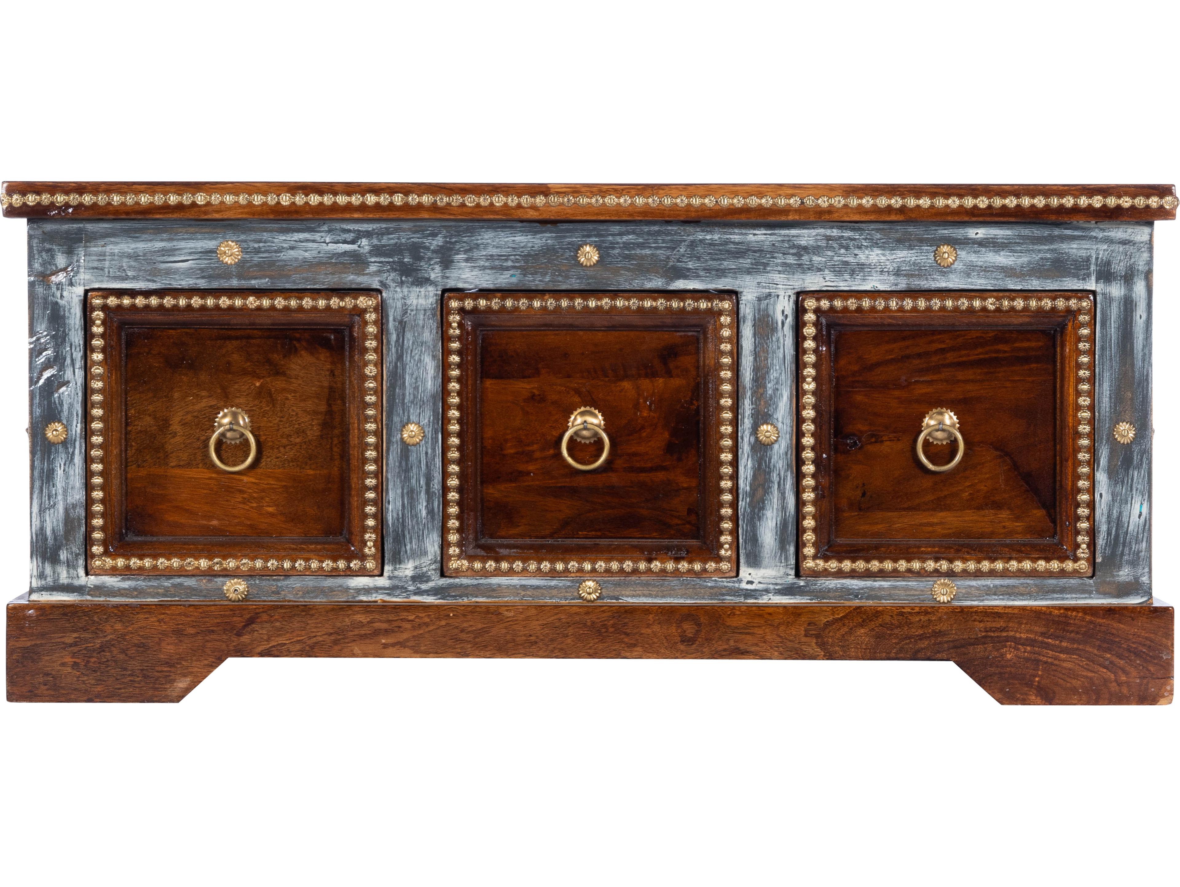 Butler Tennor Rectangular Wood Artifacts Coffee Table