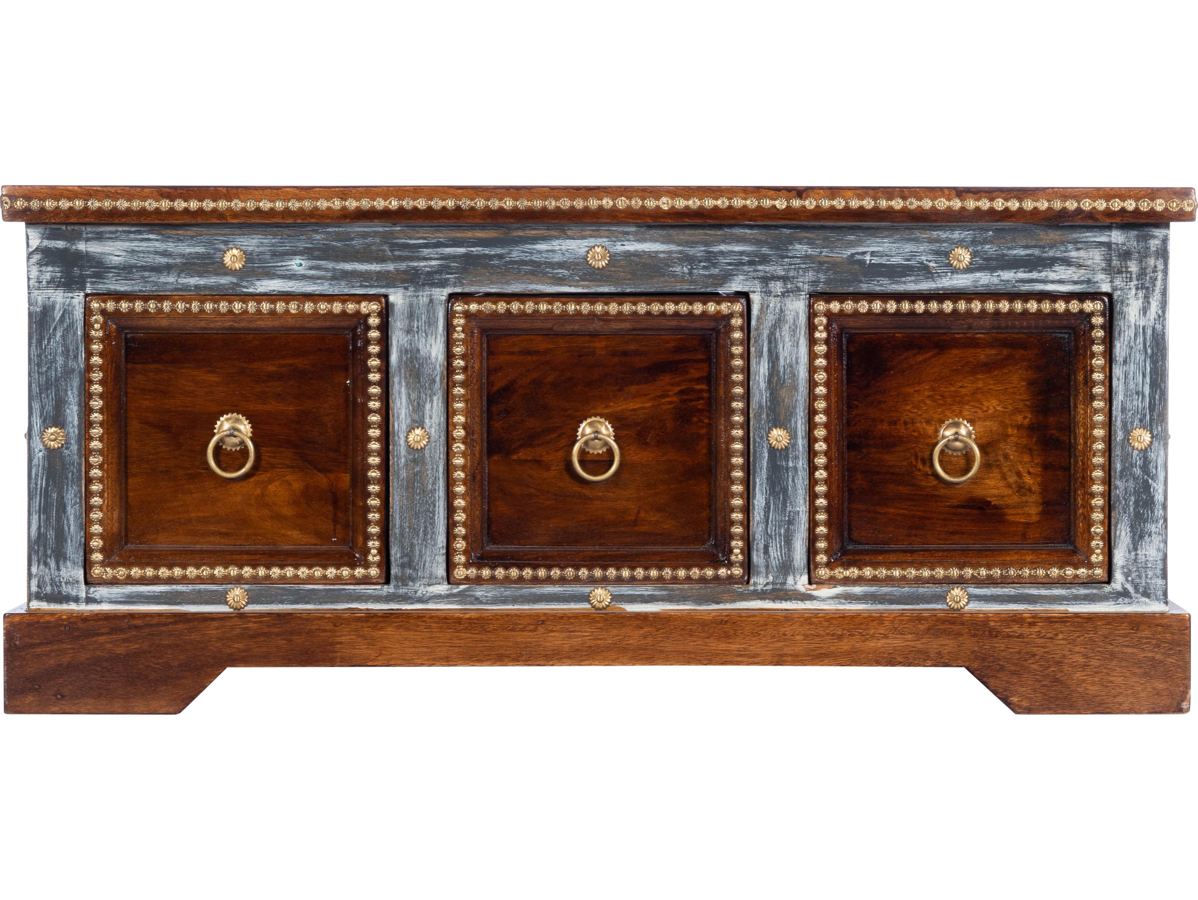 Butler Tennor Rectangular Wood Artifacts Coffee Table