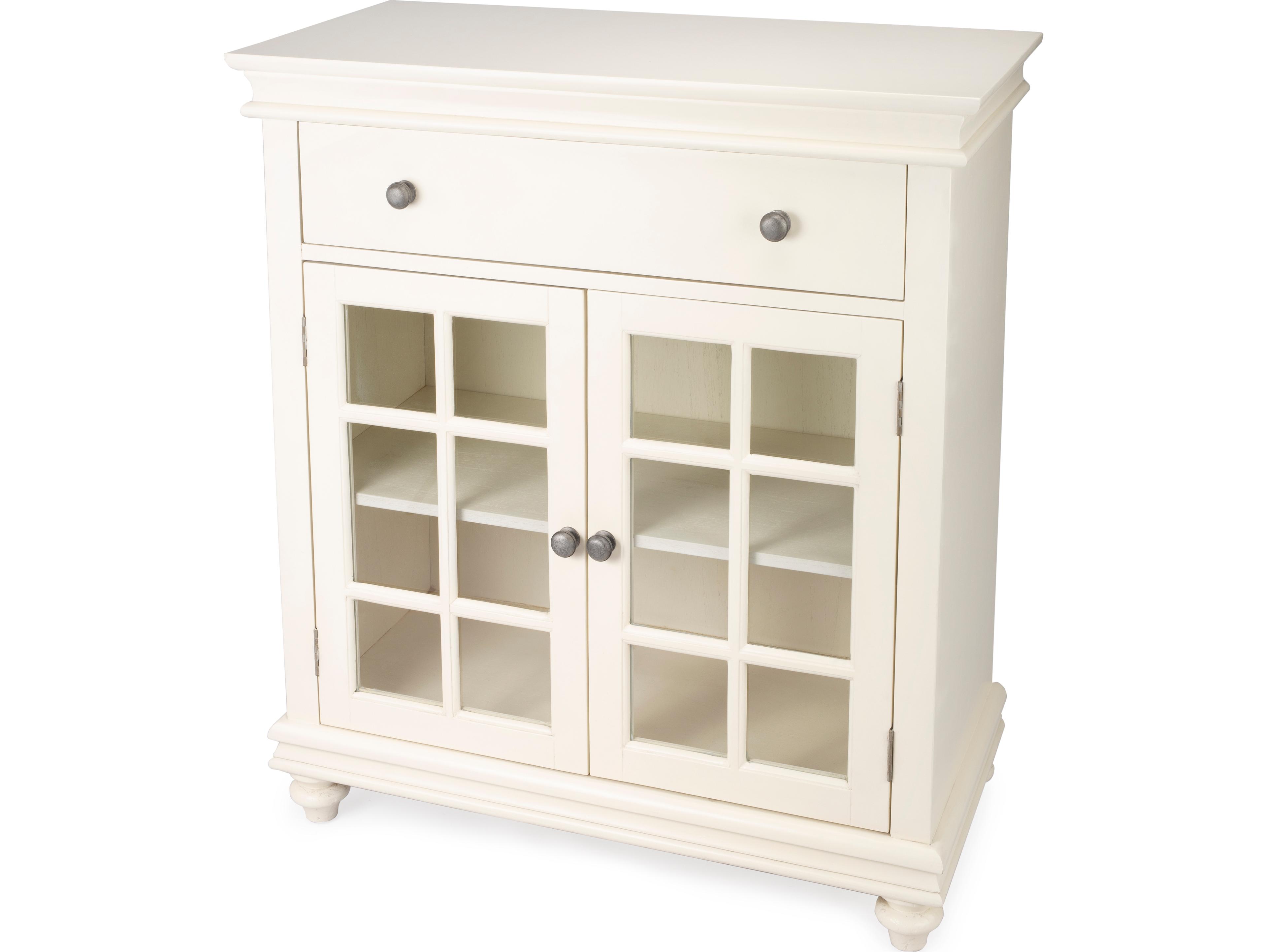 Butler Brouno White Mango Wood Accent Chest