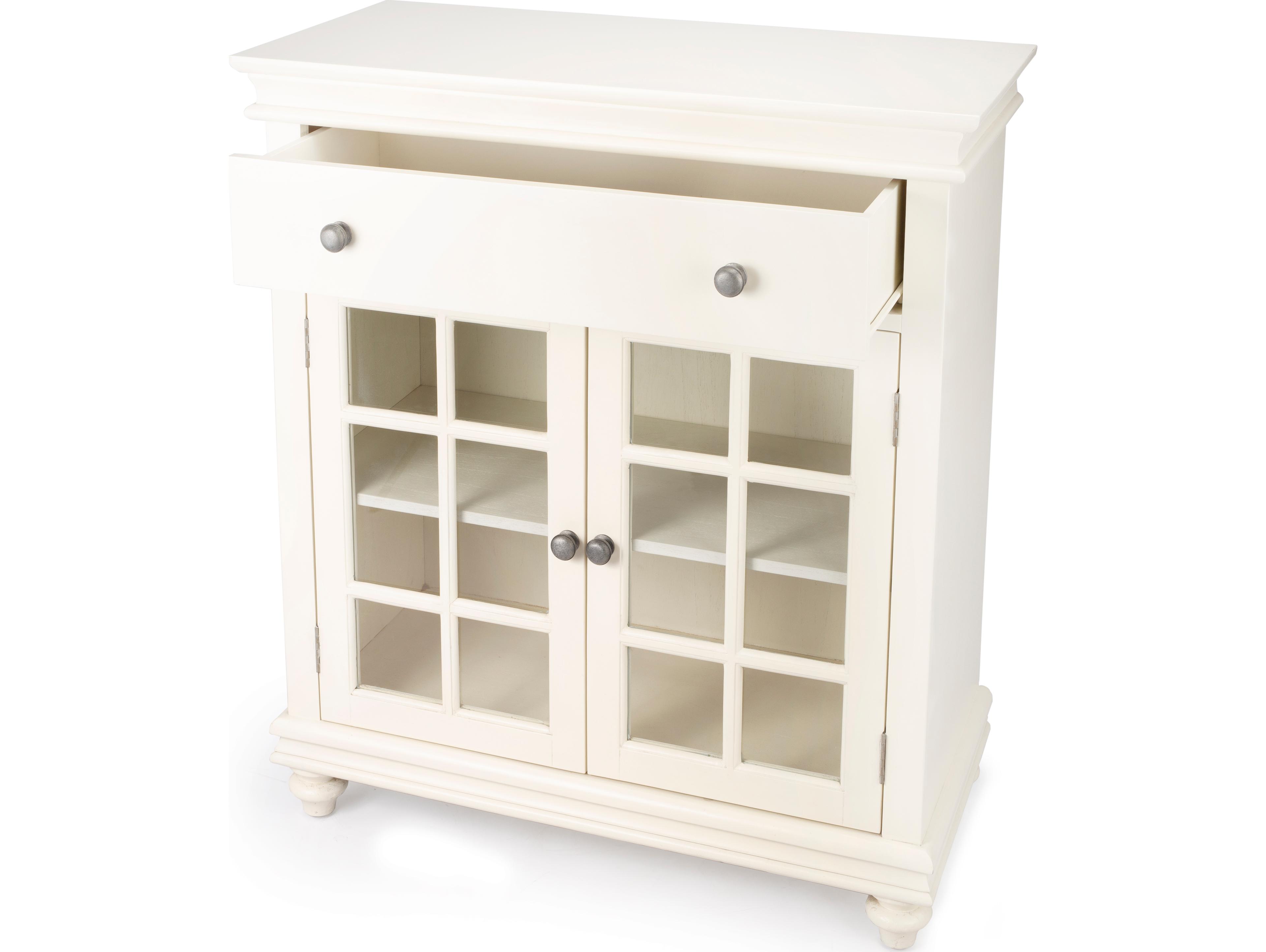 Butler Brouno White Mango Wood Accent Chest