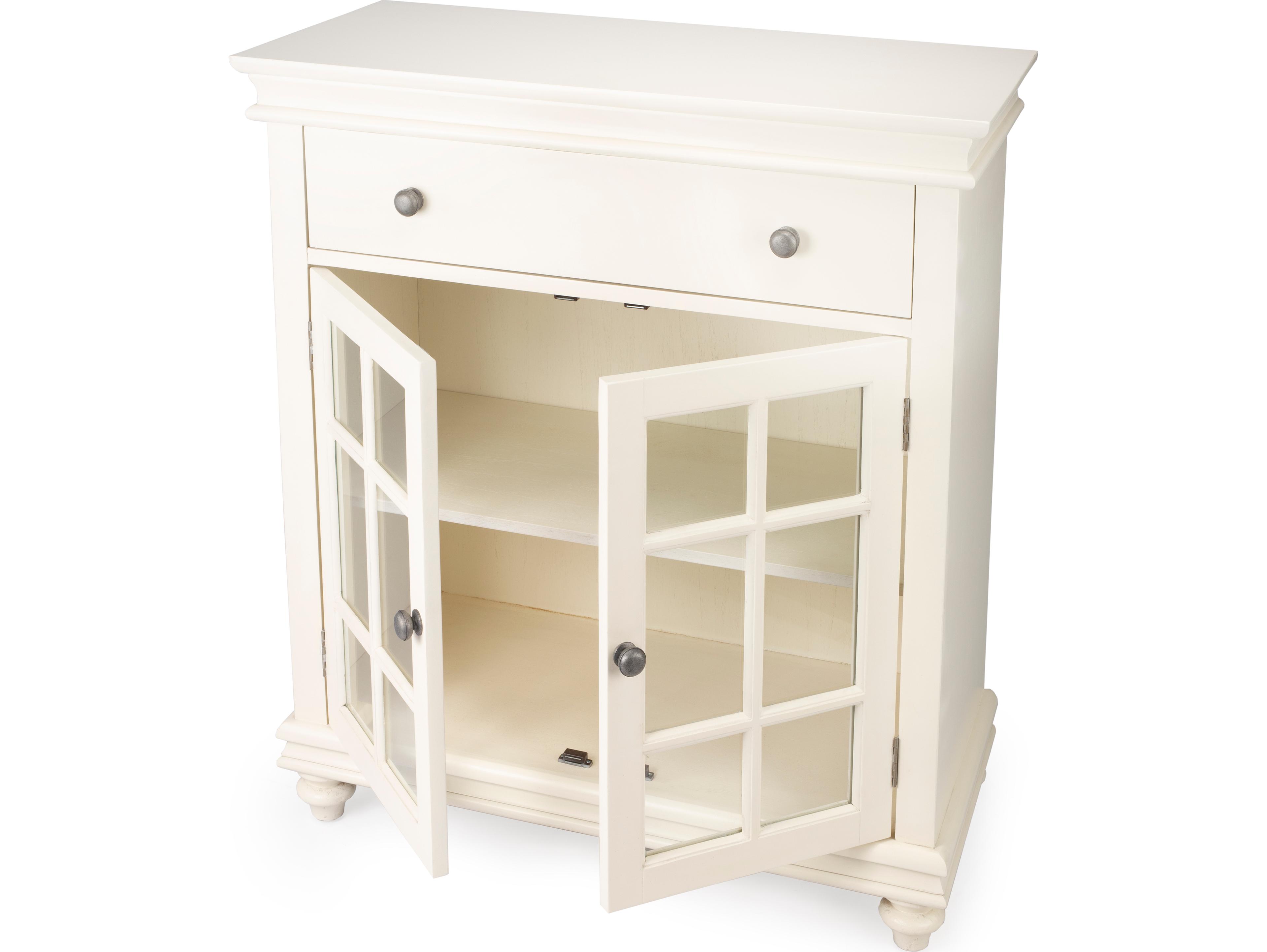 Butler Brouno White Mango Wood Accent Chest