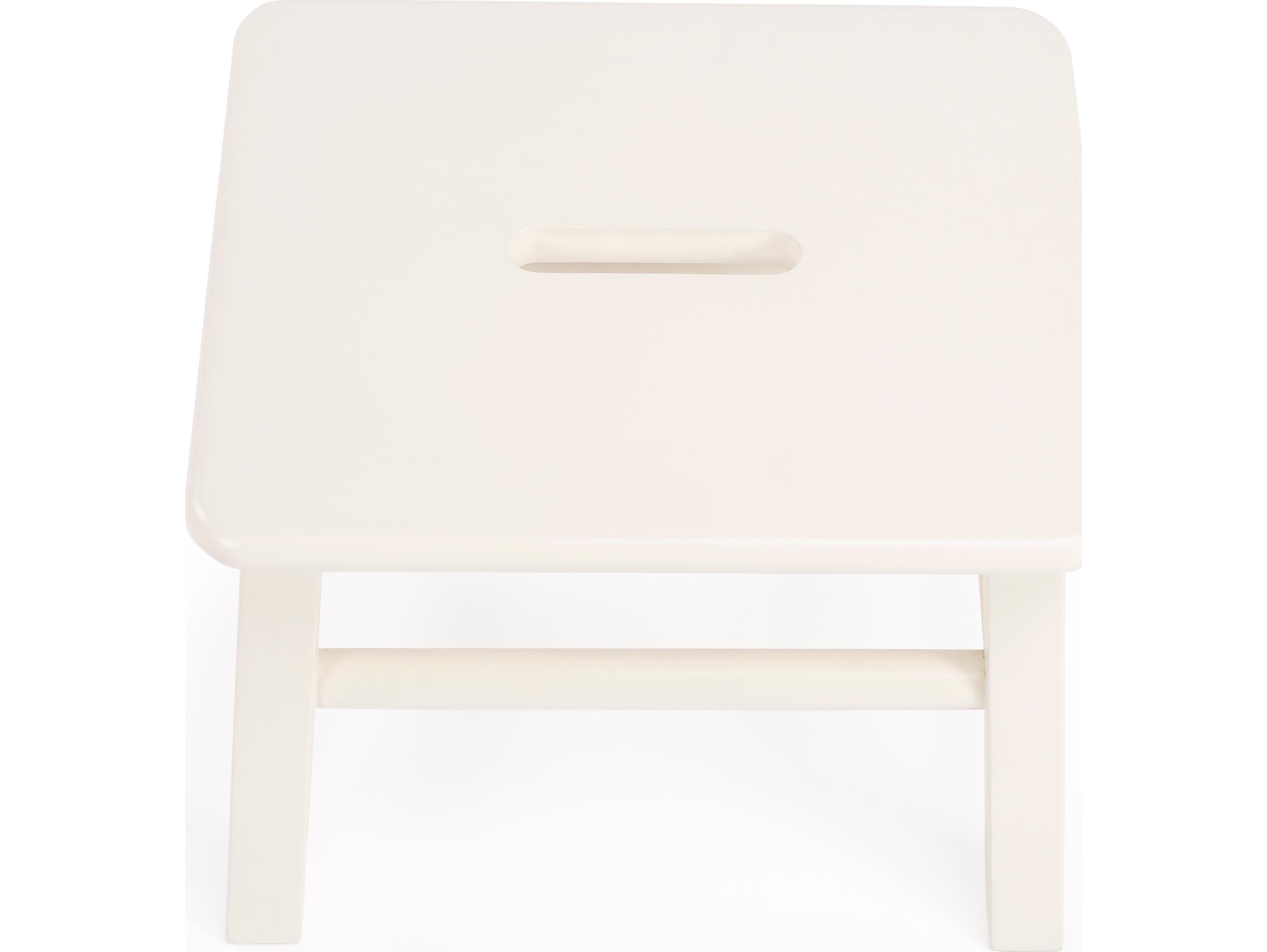 Butler Melrose Cottage White Accent Stool