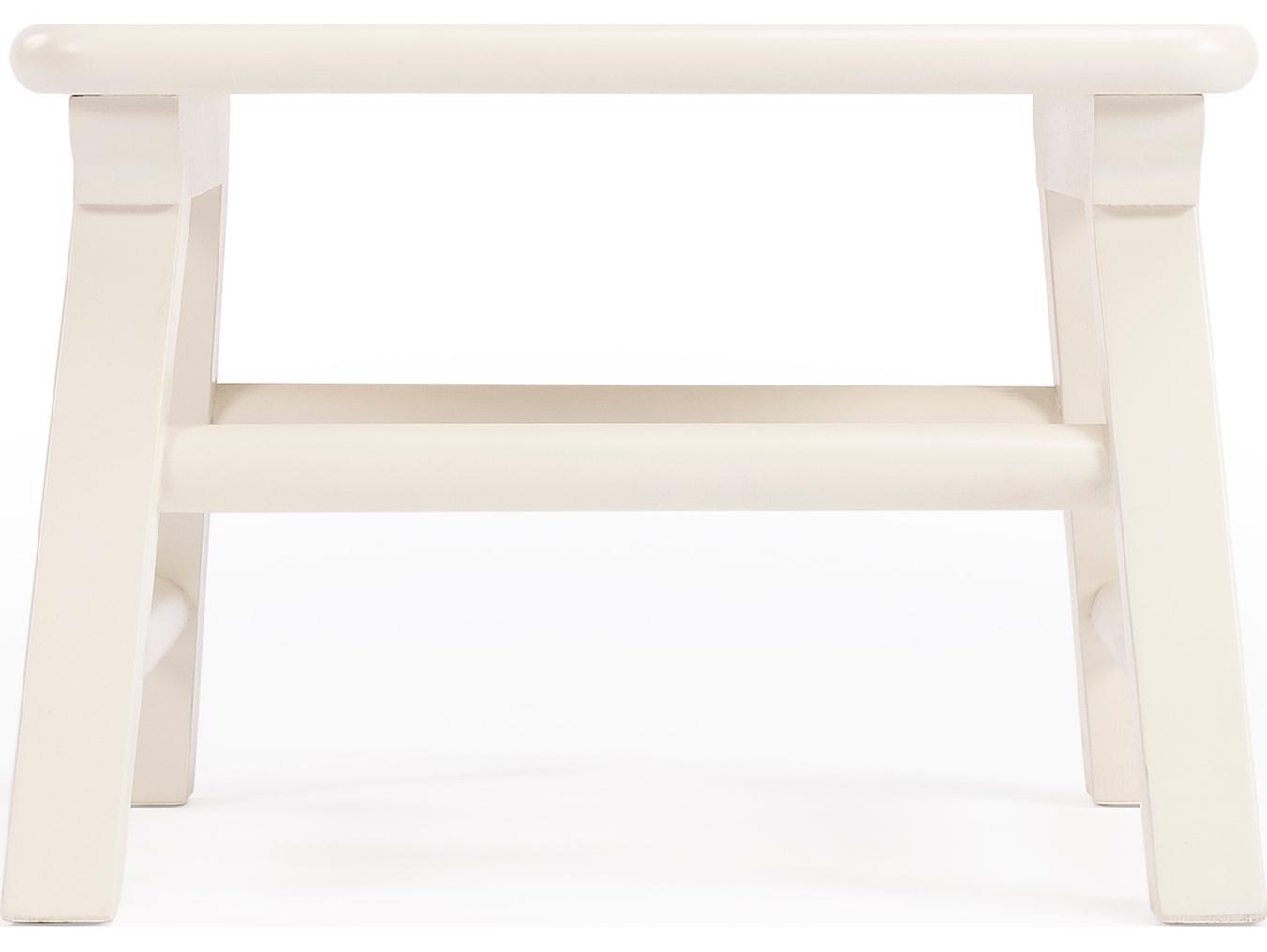 Butler Melrose Cottage White Accent Stool