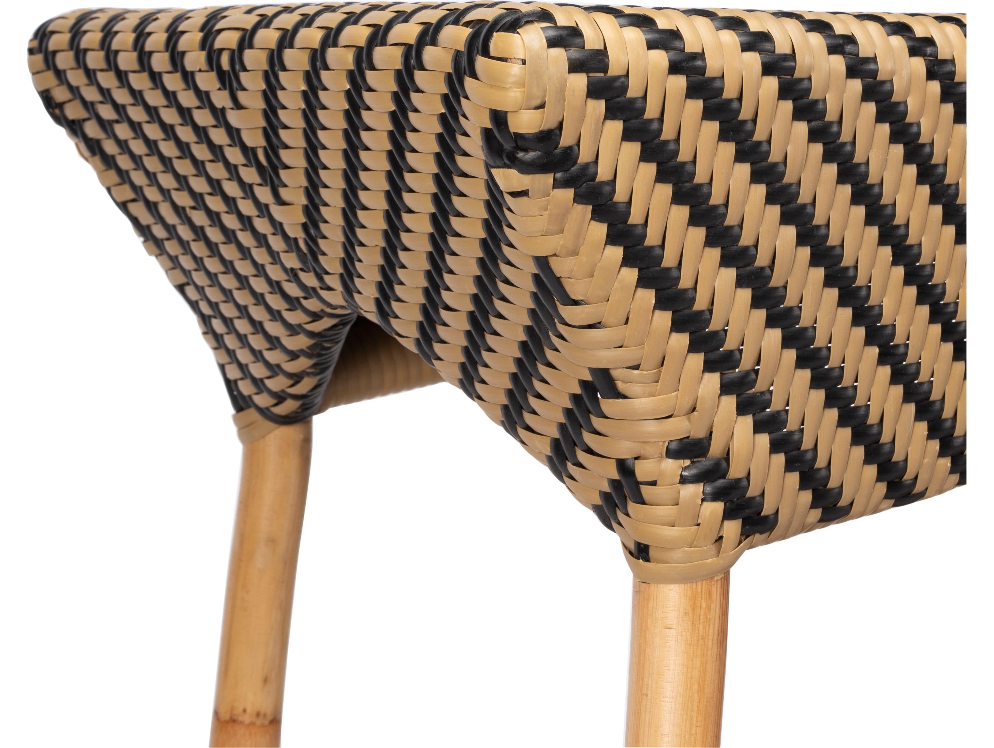 Butler Ciel Beige Diamond Bar Cart