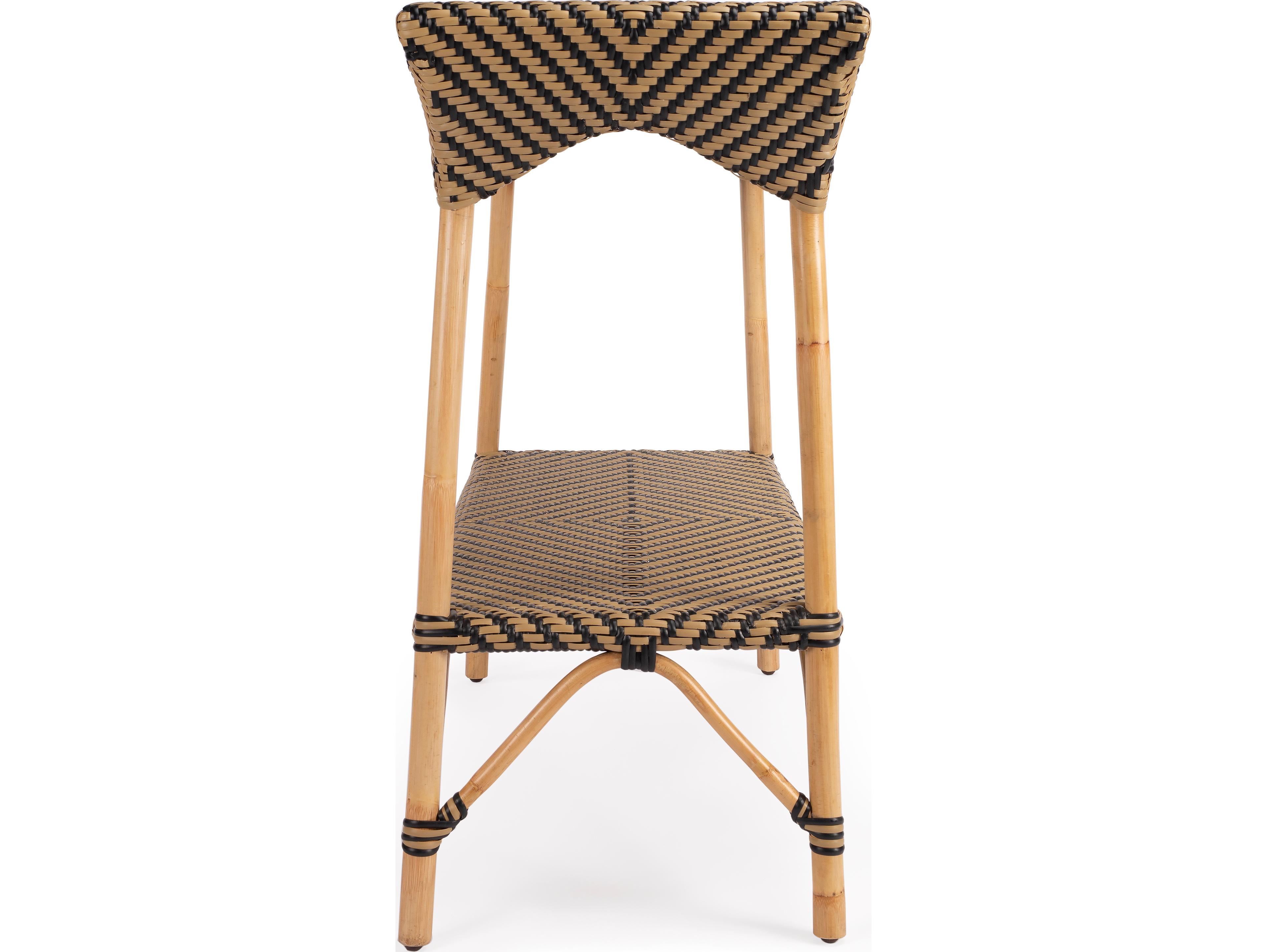 Butler Ciel Beige Diamond Bar Cart