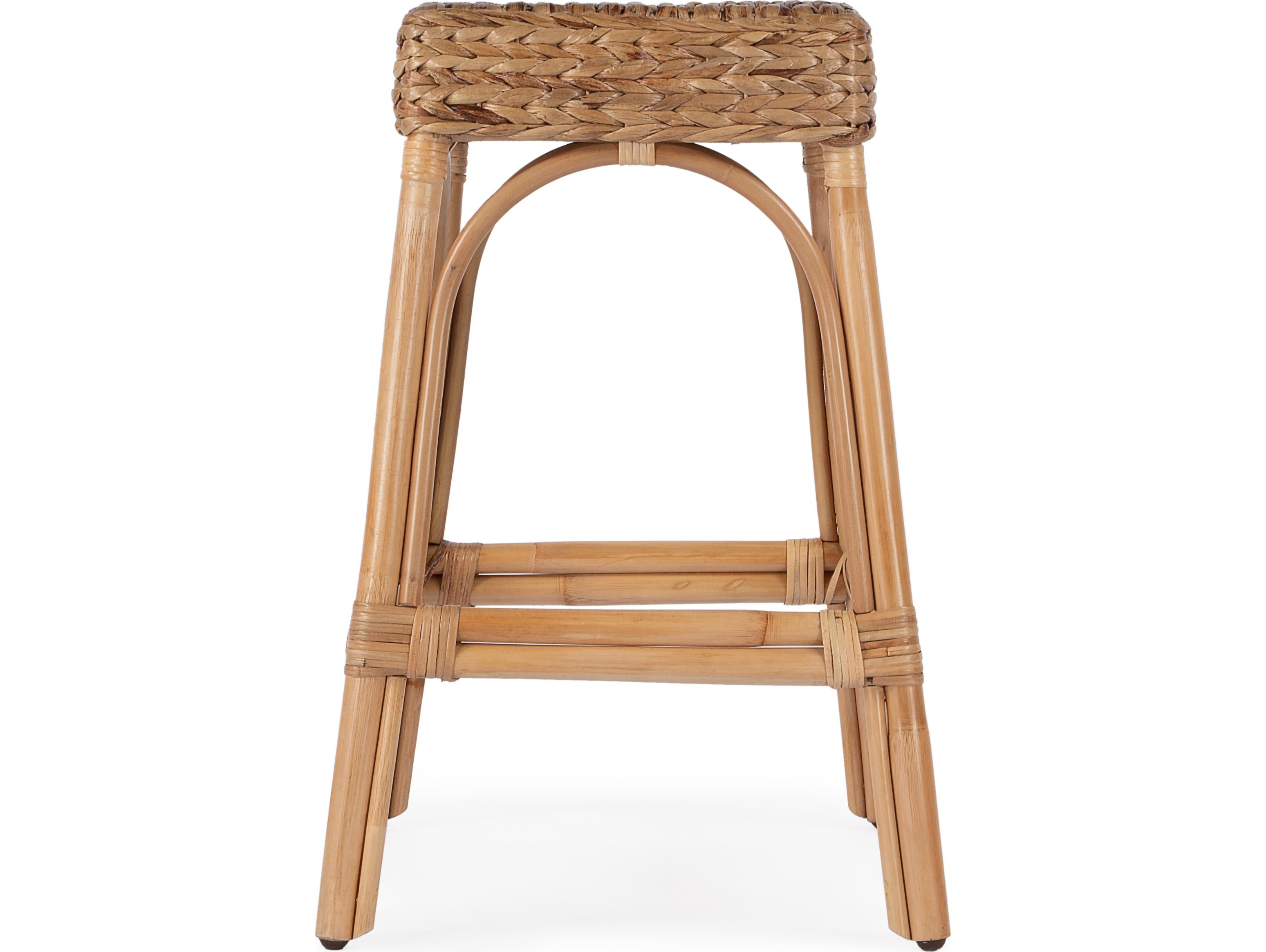Butler Robias Natural Hyacinth Counter Stool