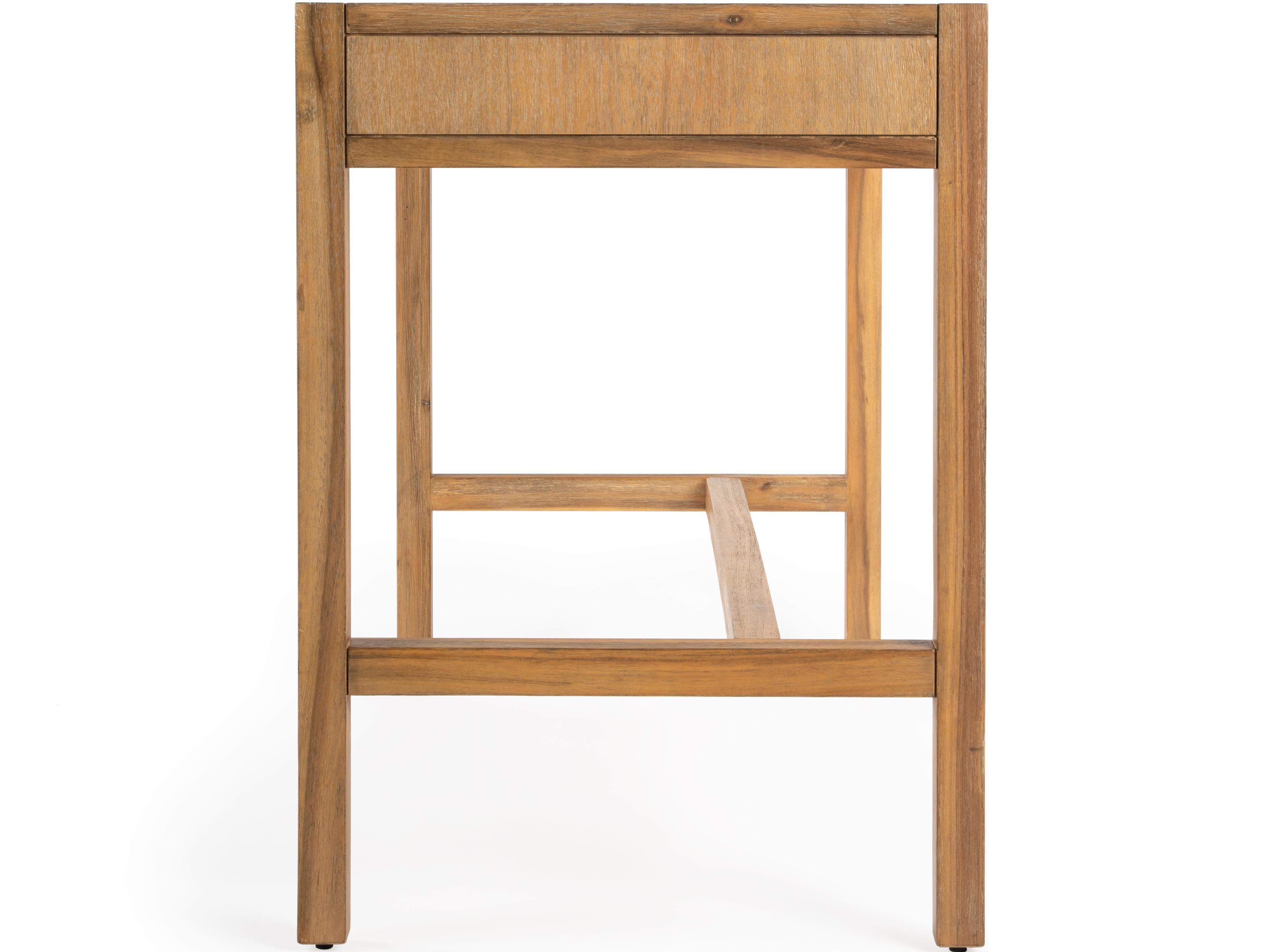 Butler Lark Natural Mango Brown Pine Wood Writing Desk