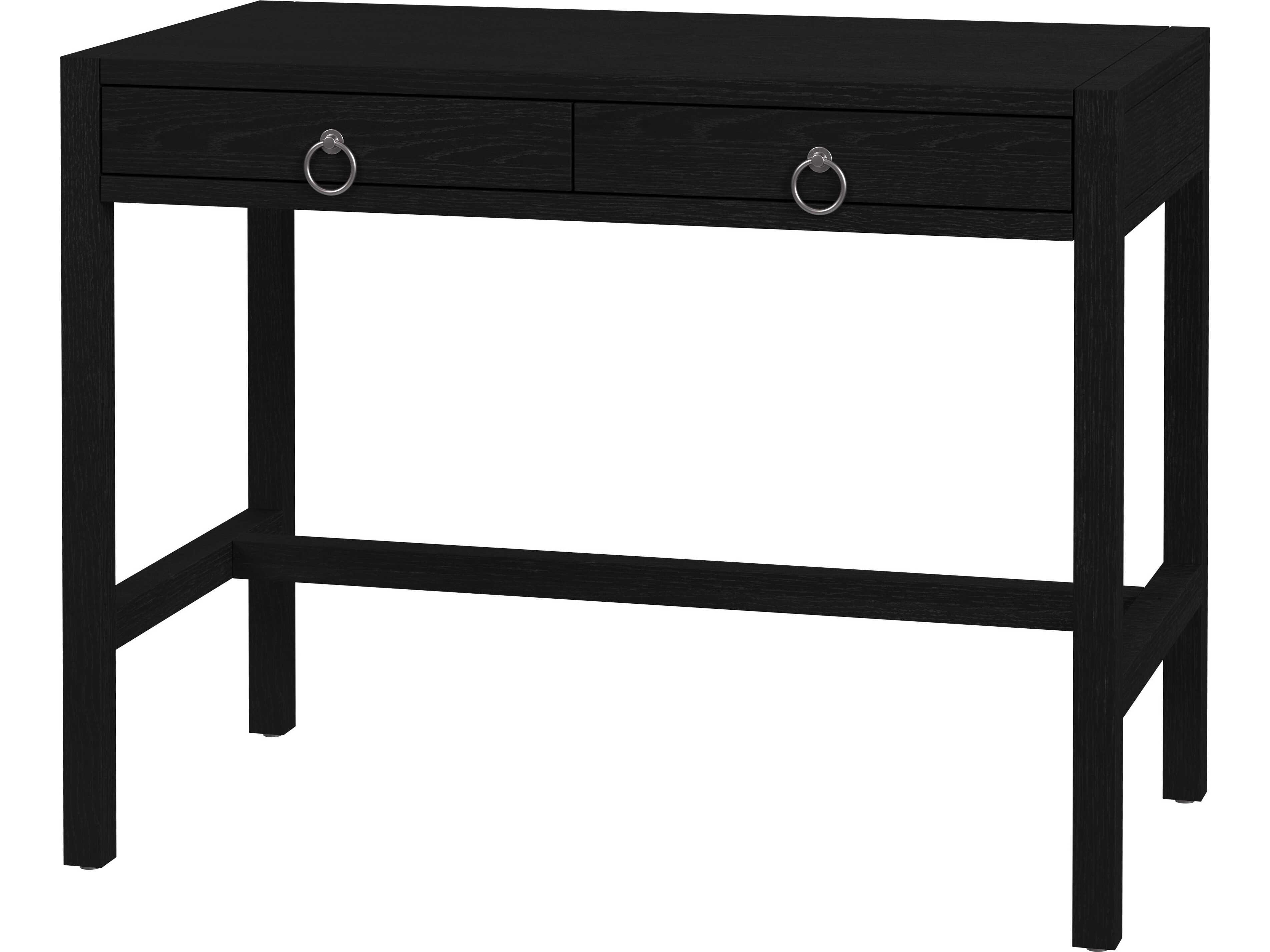 Butler Lark Black Acacia Wood Writing Desk