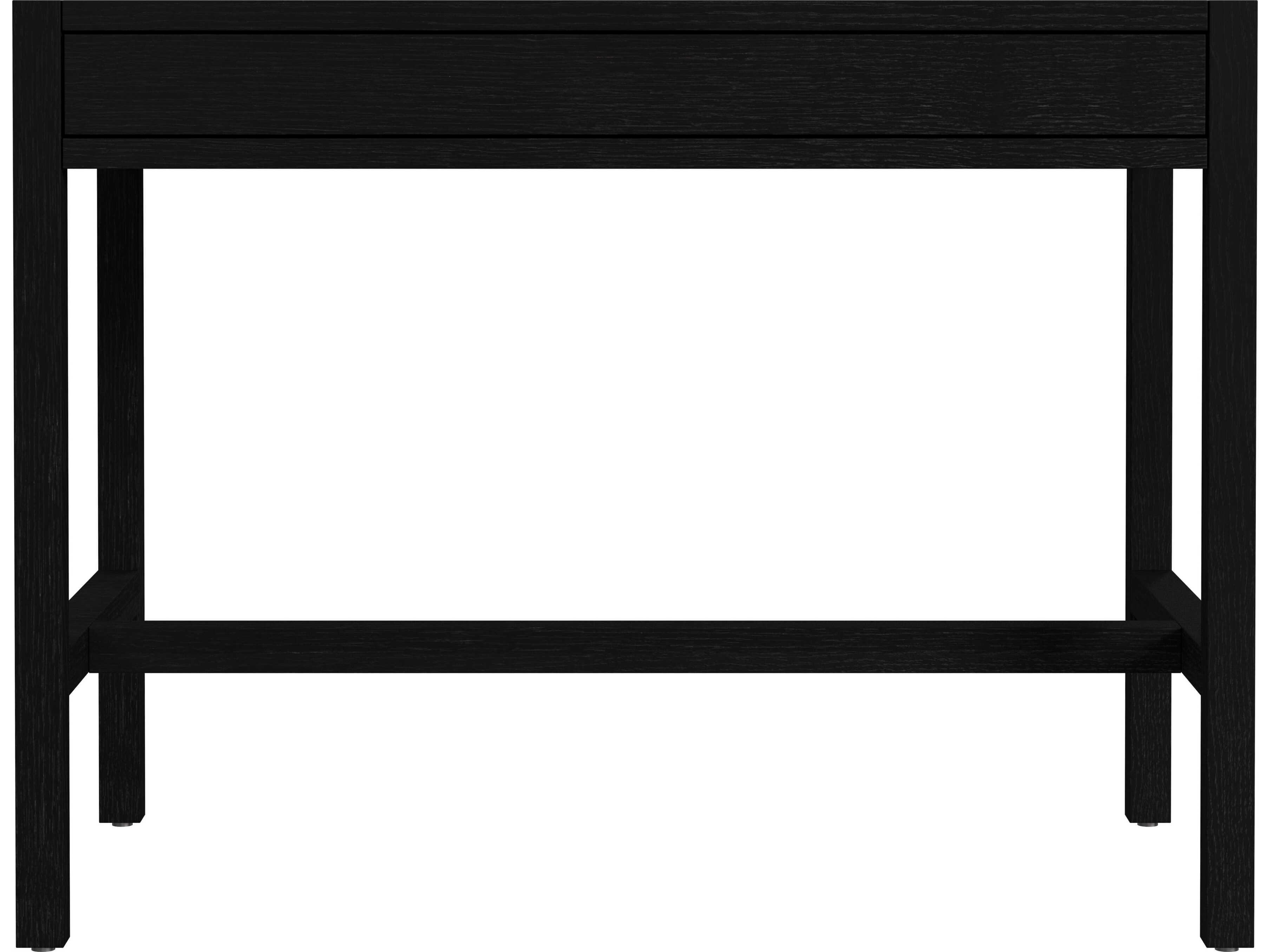 Butler Lark Black Acacia Wood Writing Desk