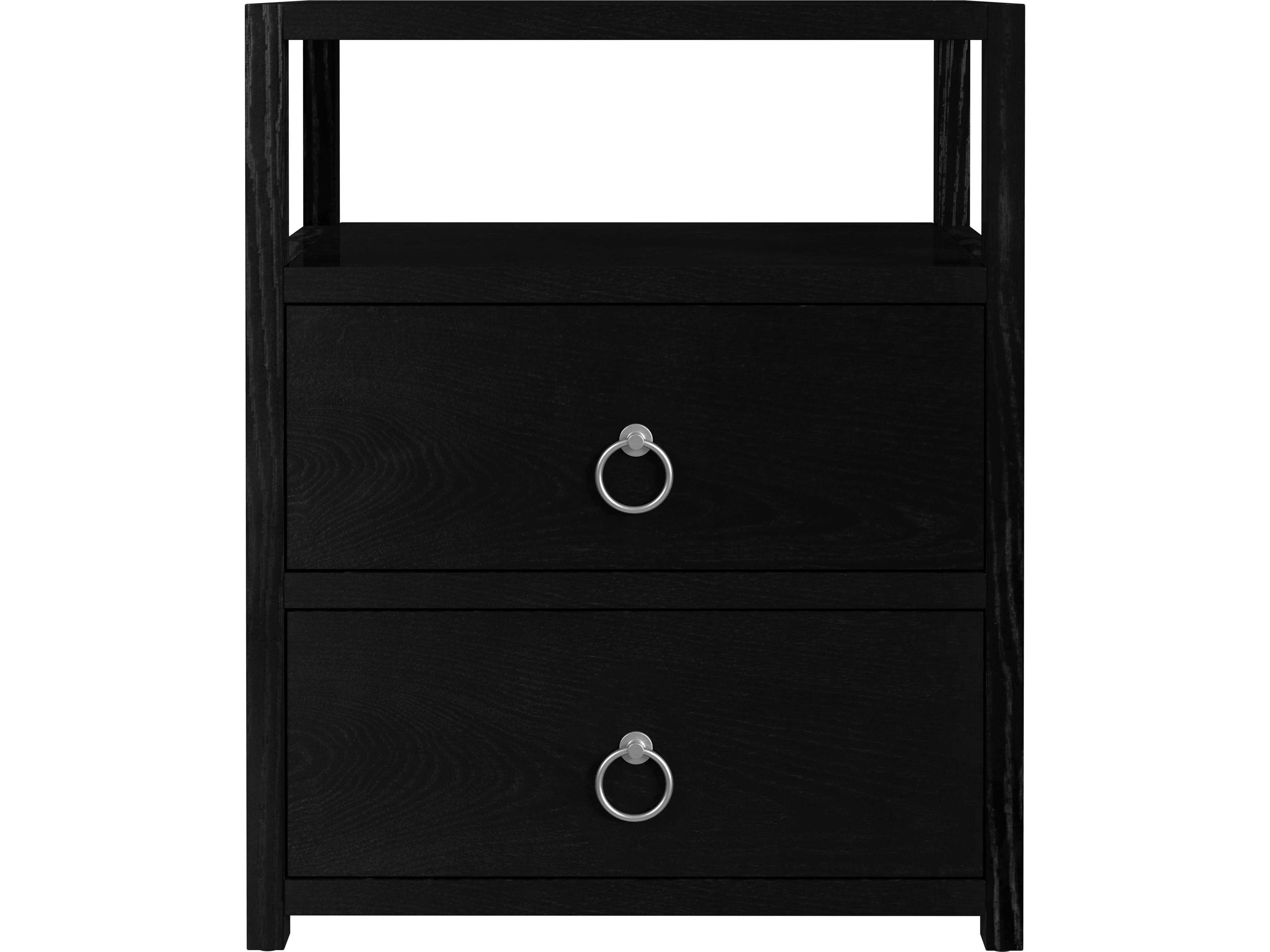 Butler Lark 2-Drawers Solid Wood Nightstand
